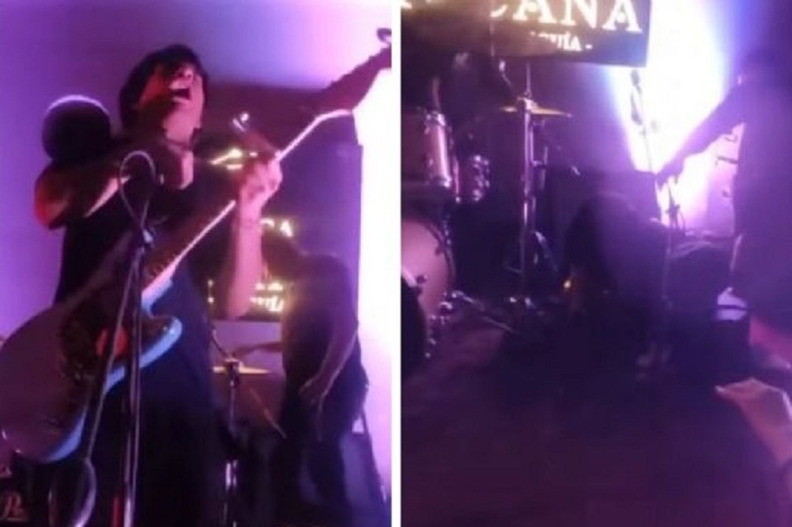 麥克風疑漏電　歌手開唱一握被慘烈電擊「啊啊」驚悚倒下