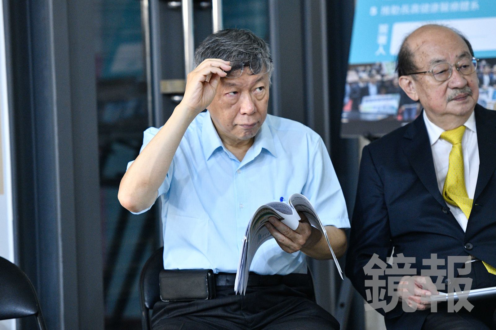 颱風假淪政治考量?柯文哲:若我是總統就訂規則照著走