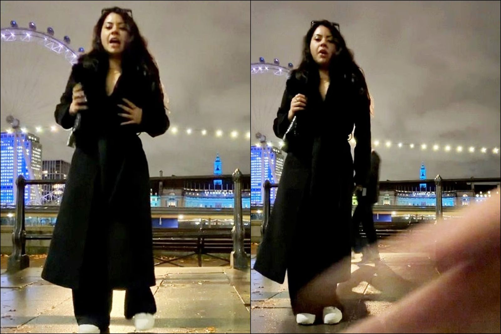 搶匪惹錯人！她在街邊拍片「手機被偷」拔腿狂追…身分曝光→結局大反轉