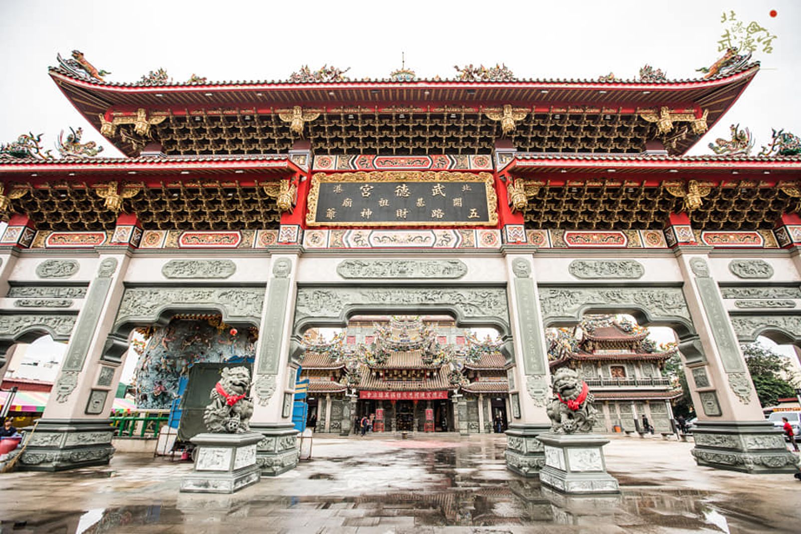 北港武德宮為台灣第一座五路財神廟。圖/翻攝自北港武德宮官網