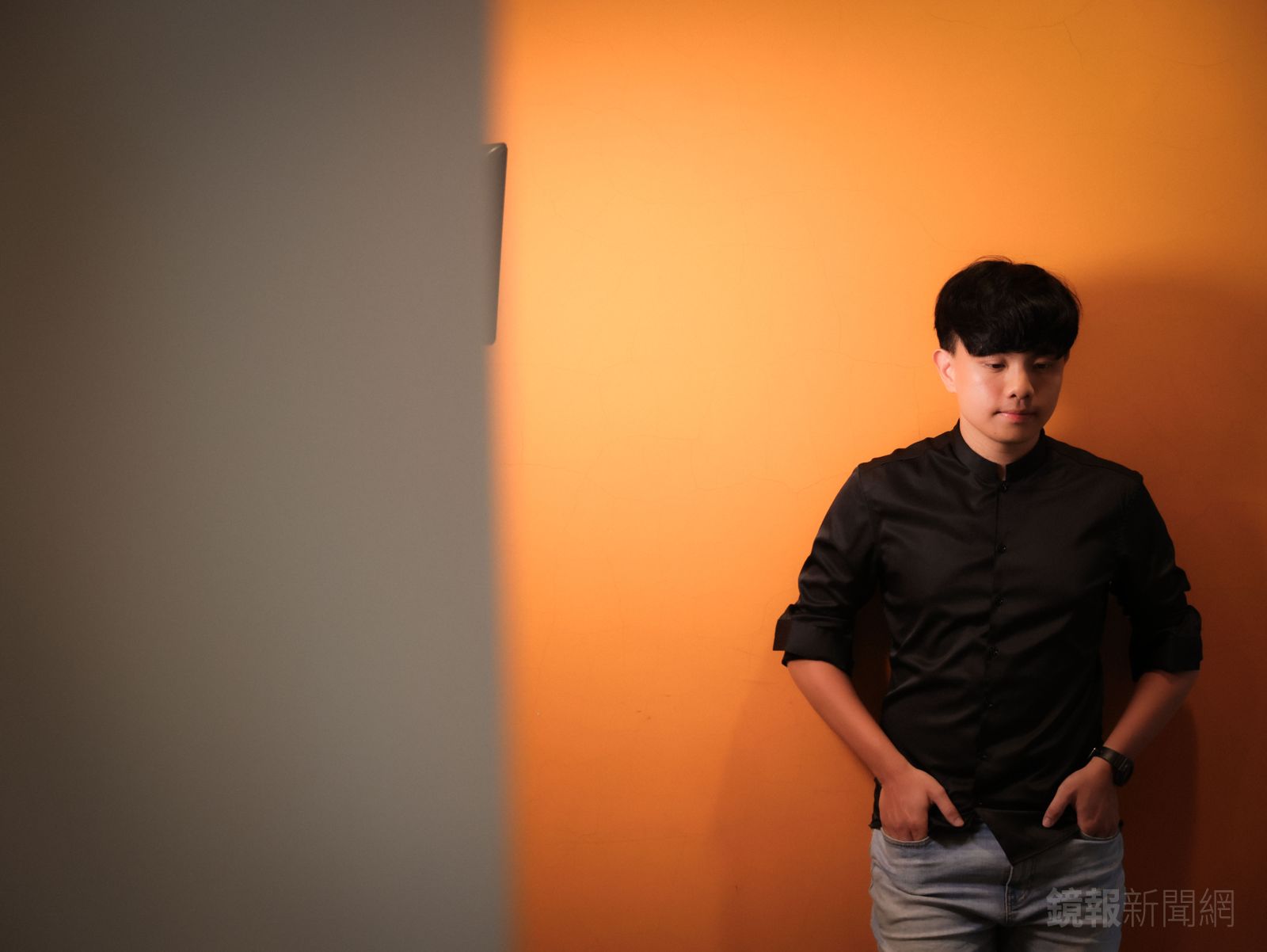 楊肅浩始終記得阿公阿嬤辛苦將自己帶大。劉耀勻攝