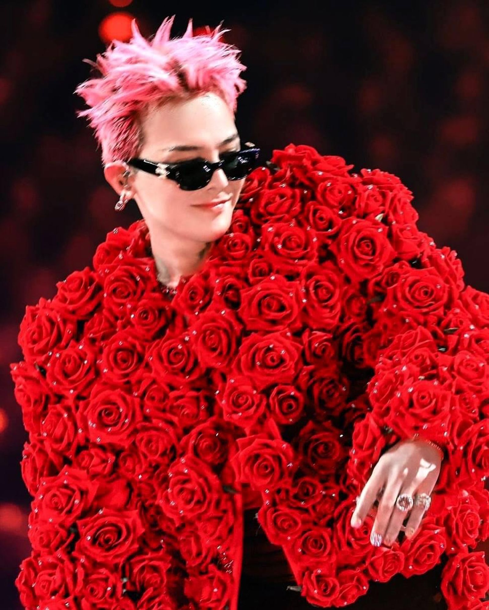 GD超冷靜反應被讚「不愧是王者」。翻攝Instagram @xxxibgdrgn