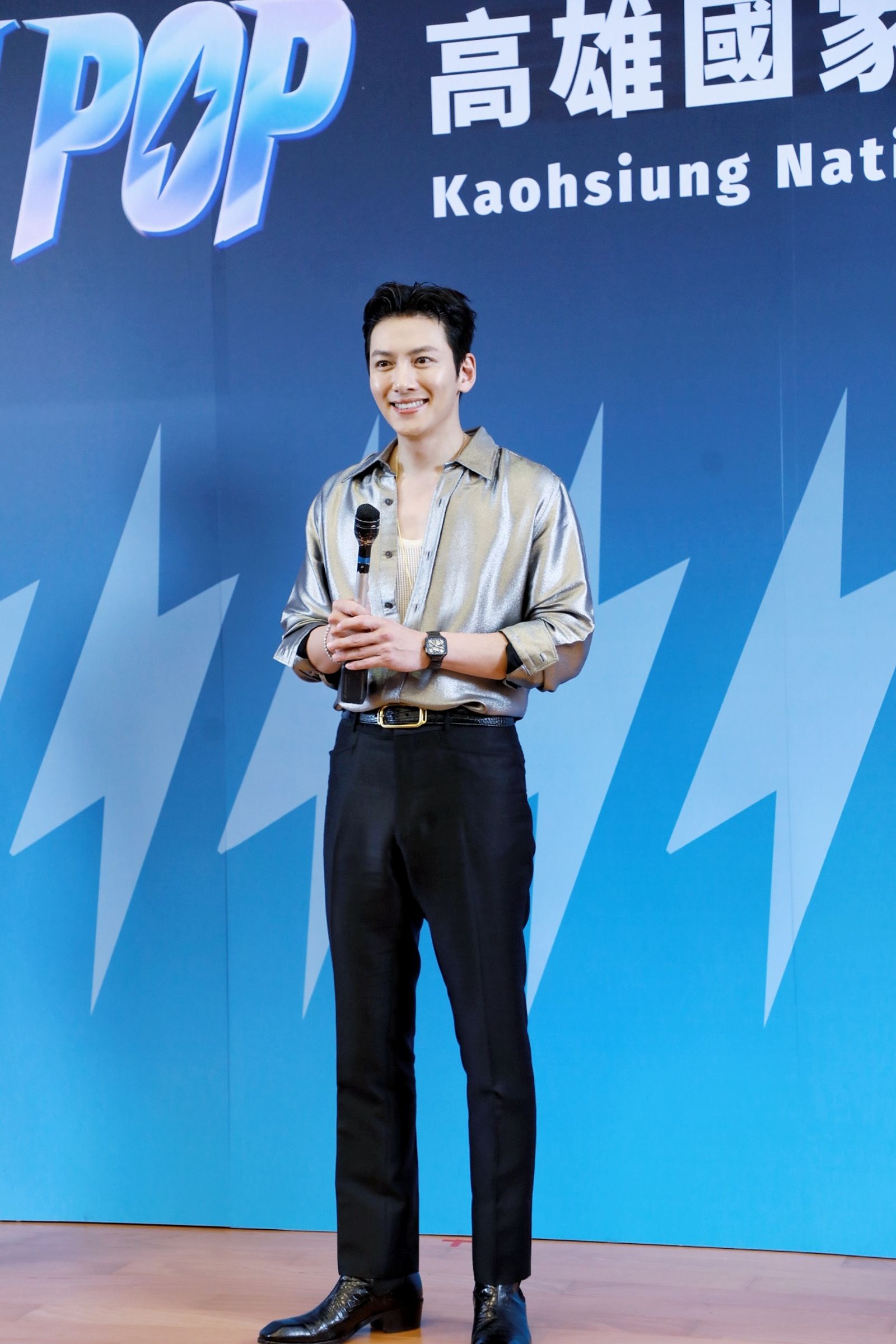 池昌旭首次擔綱演唱會主持人。林奕雯攝