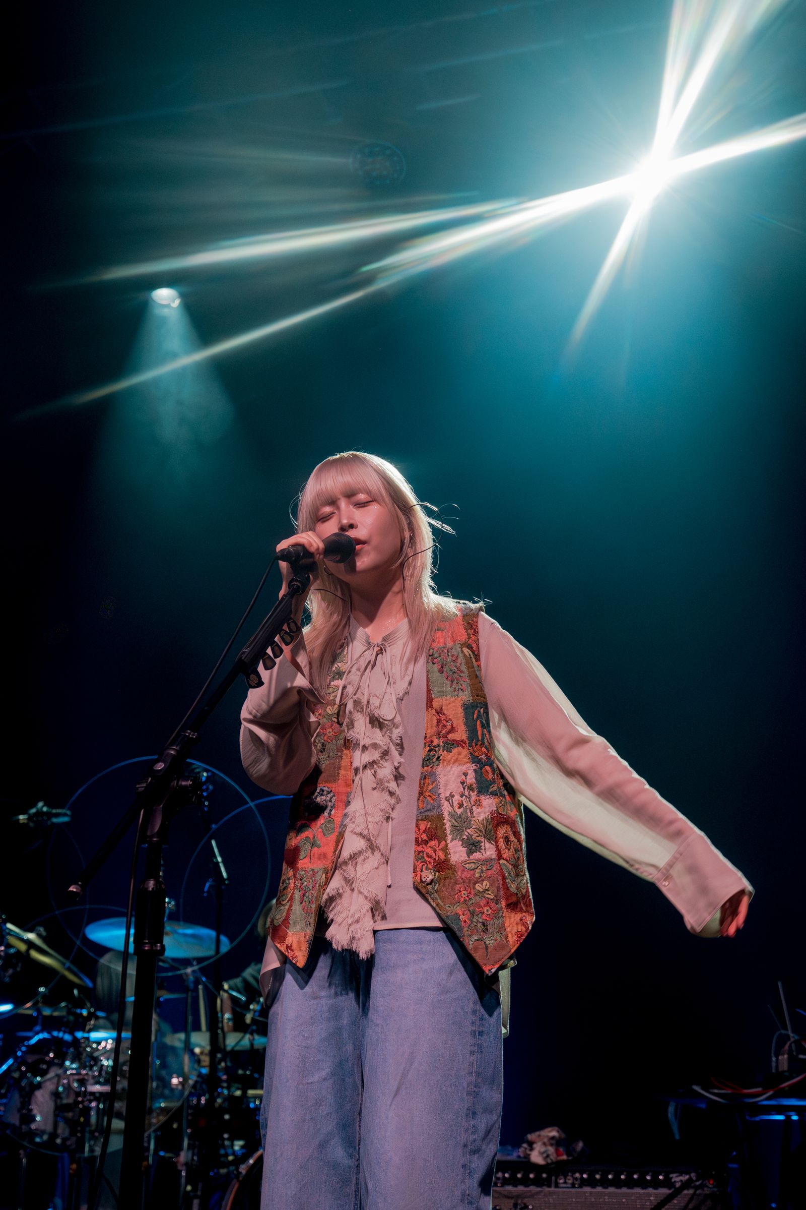 大家的聲音與笑容讓藤川千愛覺得很溫暖。大鴻藝術BIG ART提供