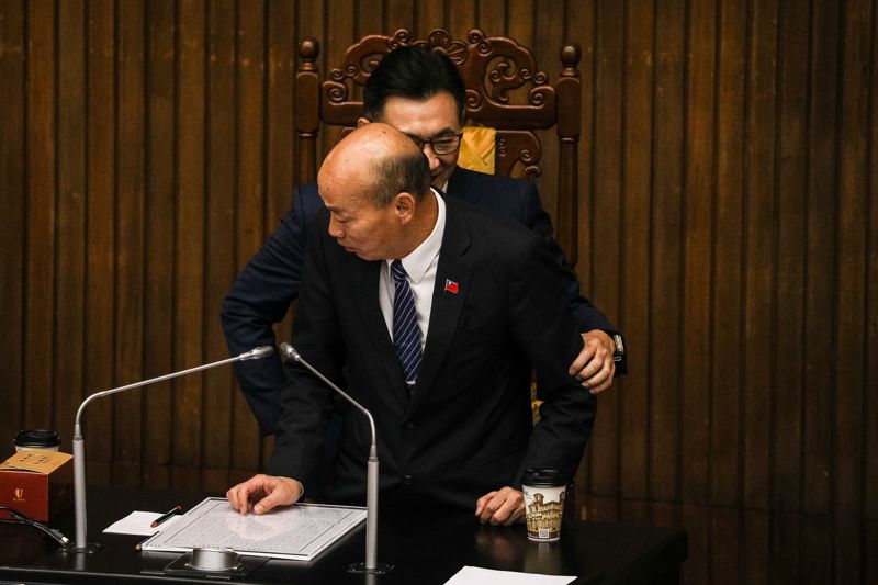 陳嘉宏專欄：國會制度崩壞是韓國瑜自己造成的