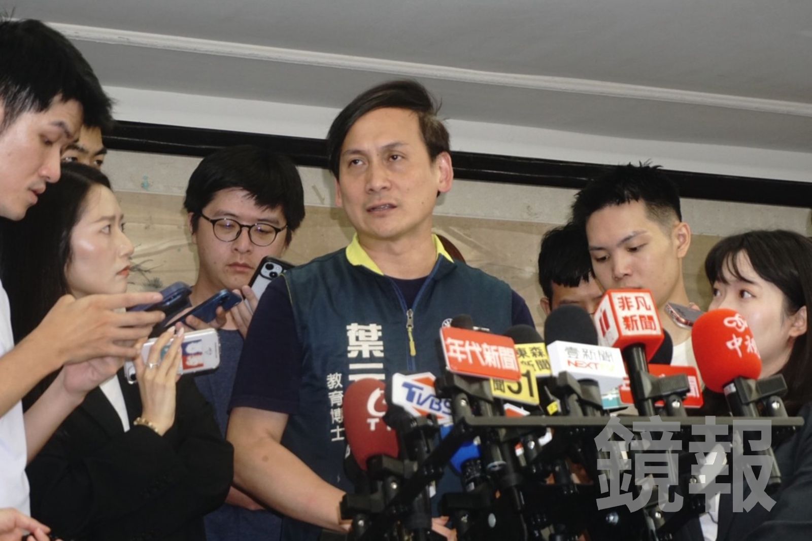 助理遭不明男子肘擊受驚嚇 葉元之要蘇巧慧為散布仇恨道歉
