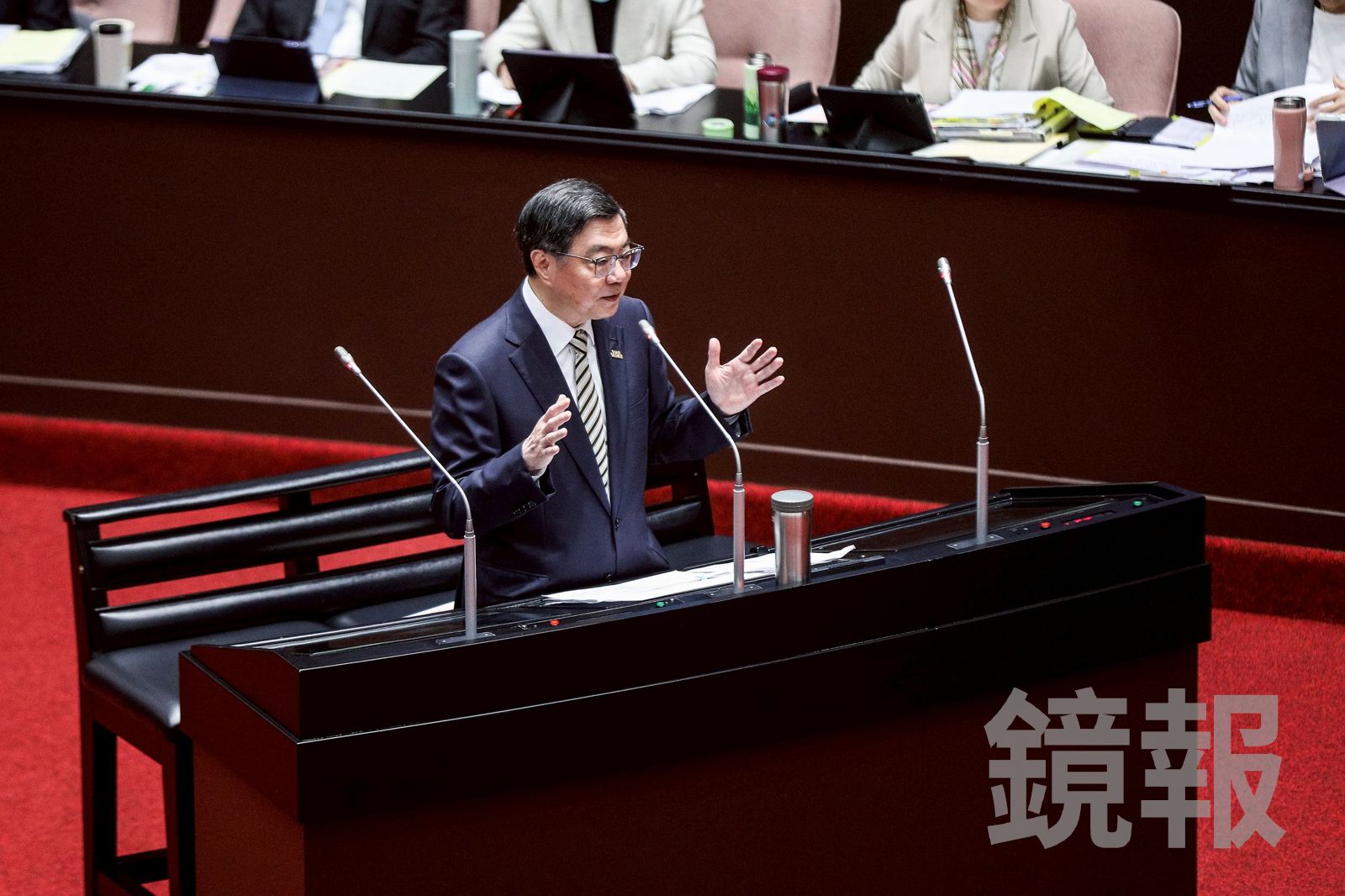 自曝曾與許舒博會面深談　卓榮泰要藍委別挑撥與商總關係