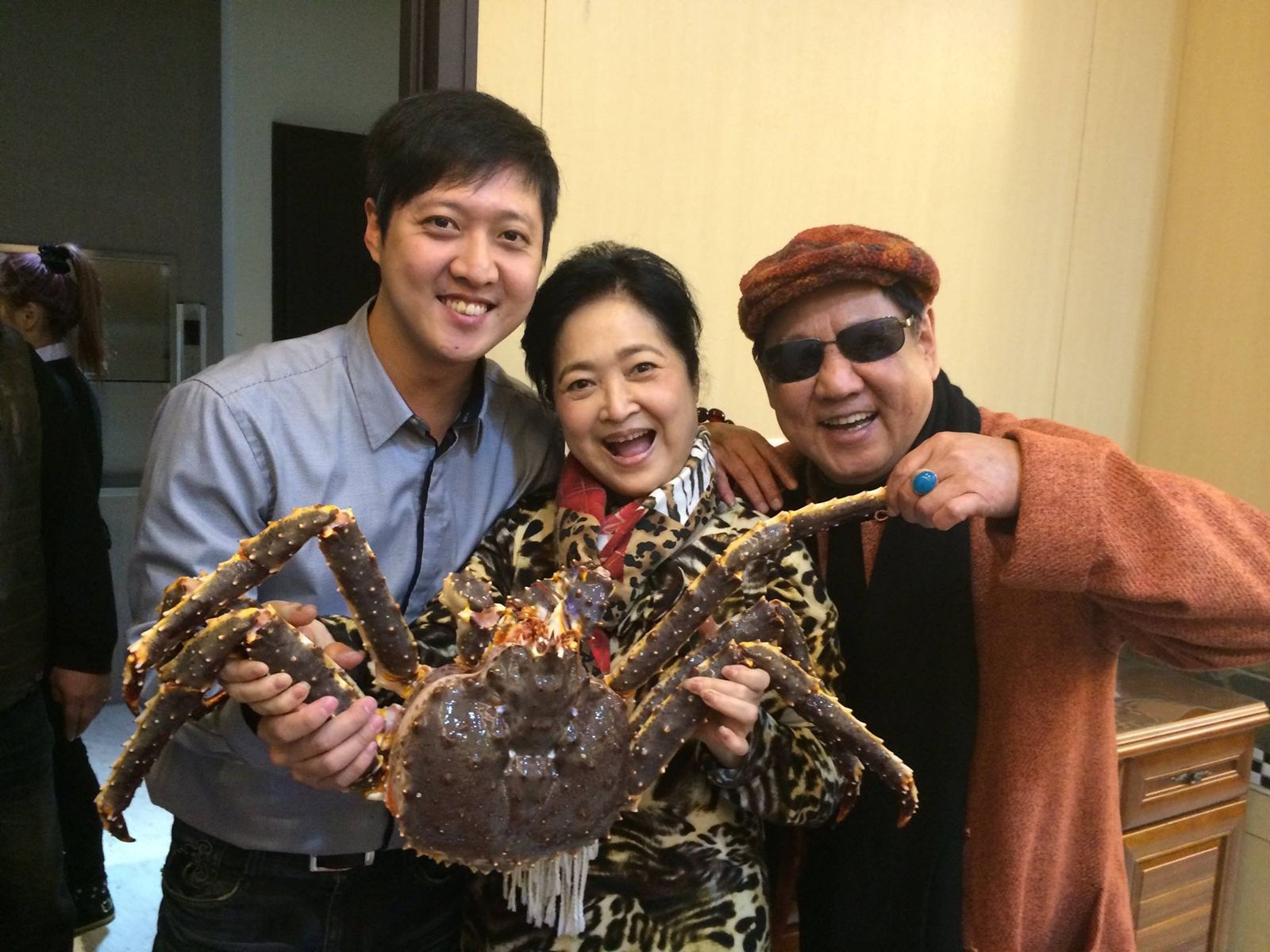 黃士庭（左起）為沛小嵐與馬如龍所生之子。翻攝臉書