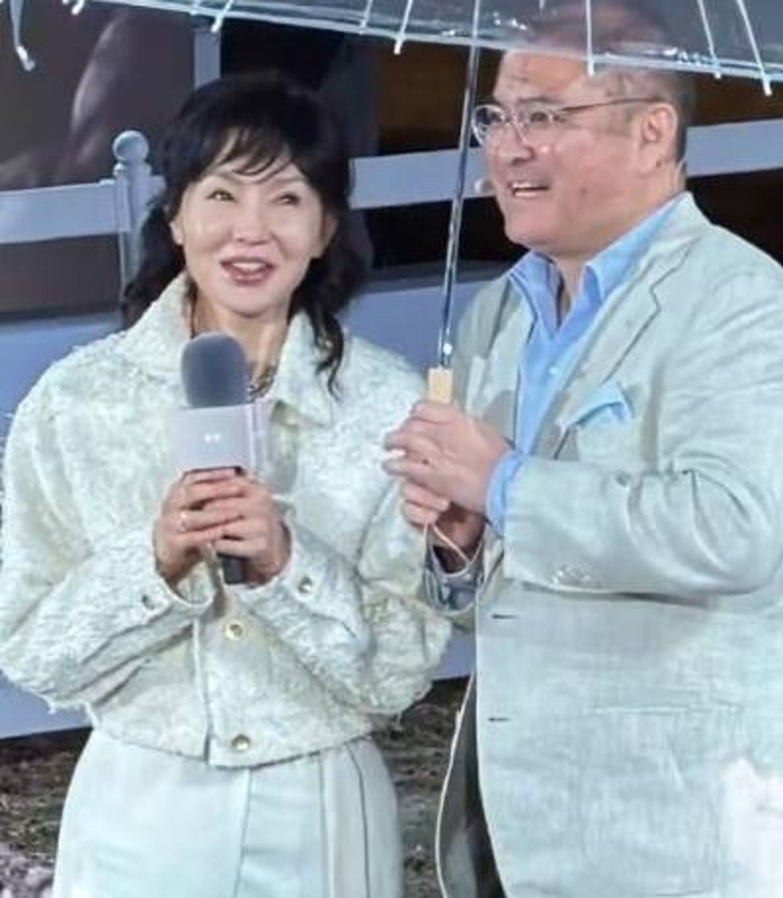 張曼玉的顏值受到討論。翻攝微博