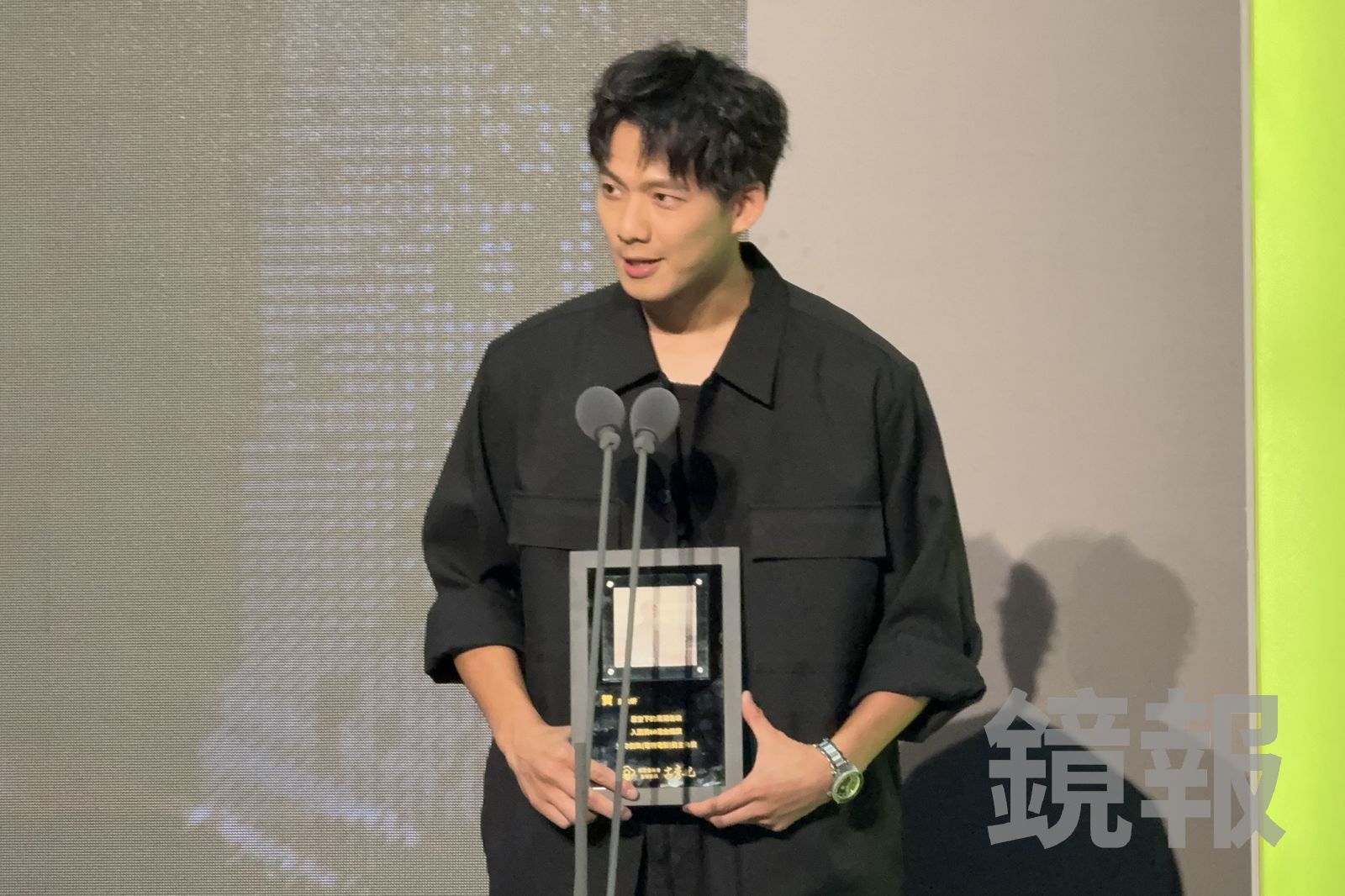 《星空下的黑潮島嶼》吳念軒表示,沒人敢在他面前用客語罵他。潘佳琪攝