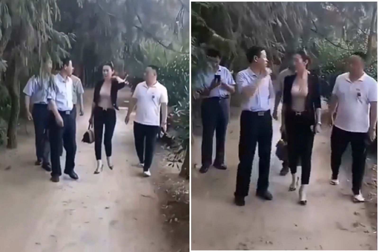 中國女領導出巡視察 影片引熱議!網驚「奶奶有容乃大」