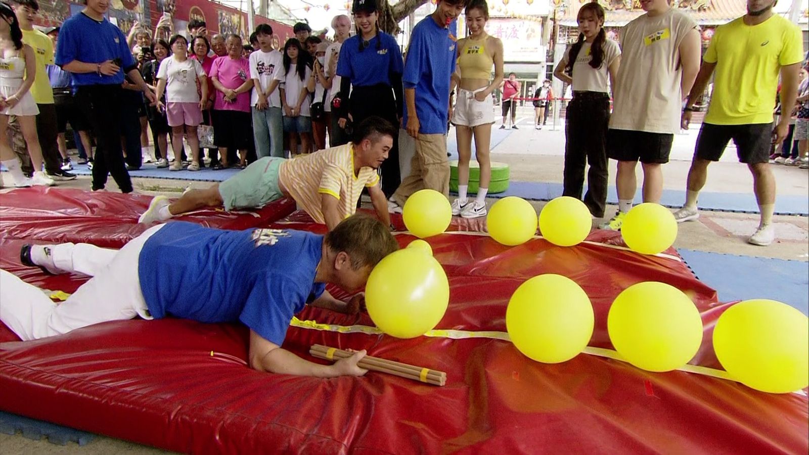 「玉帝降臨球聖水」由馬國弼對戰胡瓜。民視提供