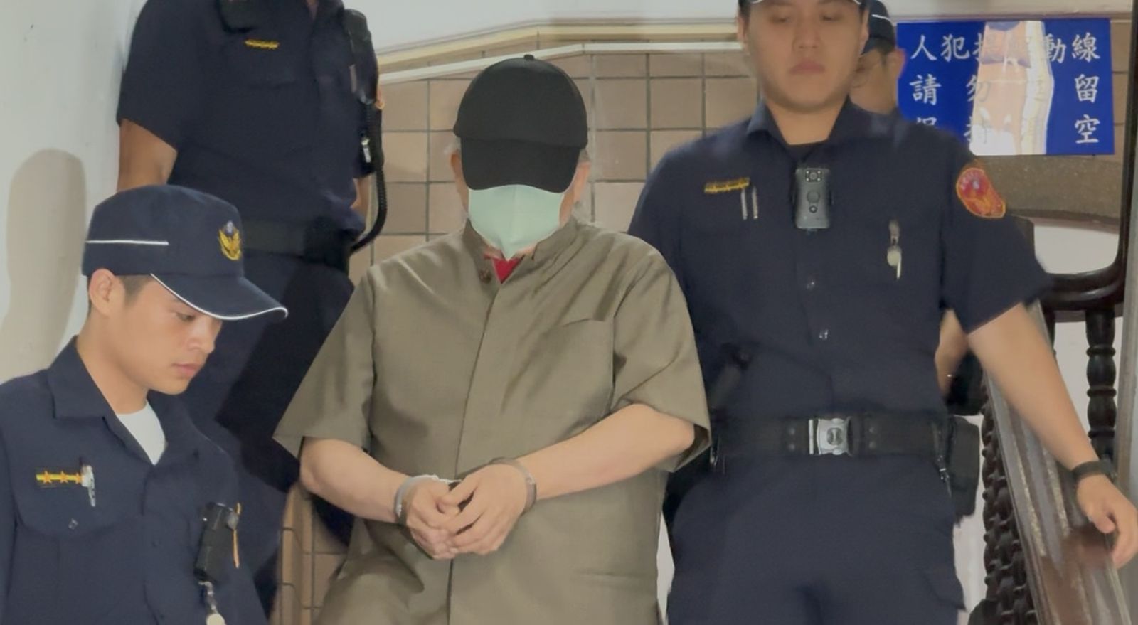 王薀虐死信眾600萬交保遭撤。讀者提供