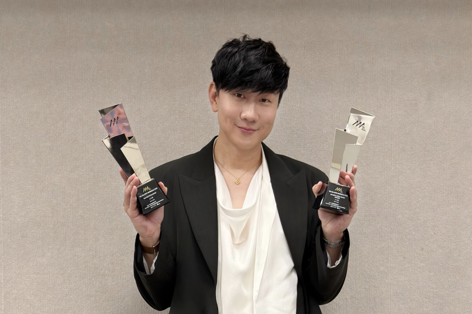 獨家／林俊傑相隔10年現身高雄　AAA典禮結束後最想做「這件事」