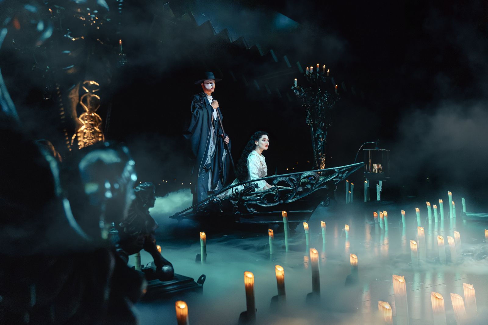 《歌劇魅影》相隔6年再度登台！跨國21個貨櫃原裝舞台重現　64場演出刷新百老匯紀錄