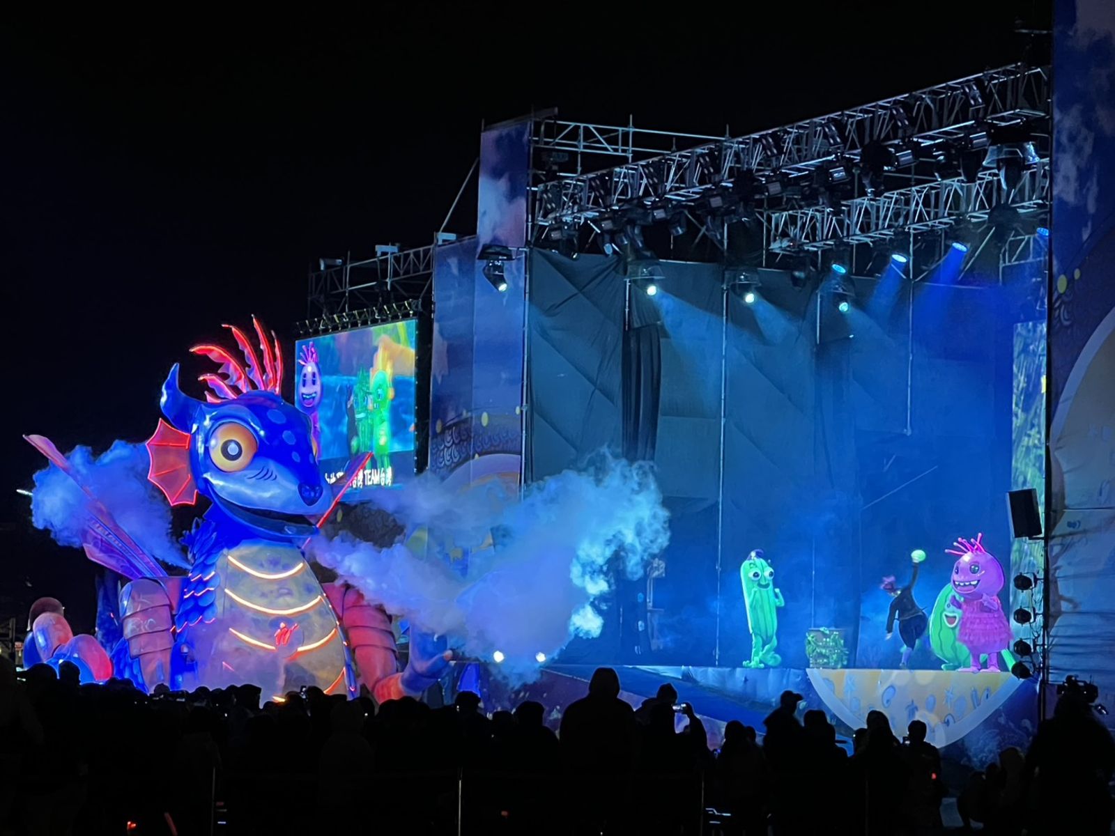 紙風車劇團5度攜手客委會　近8公尺《燈怪》震撼現身苗栗