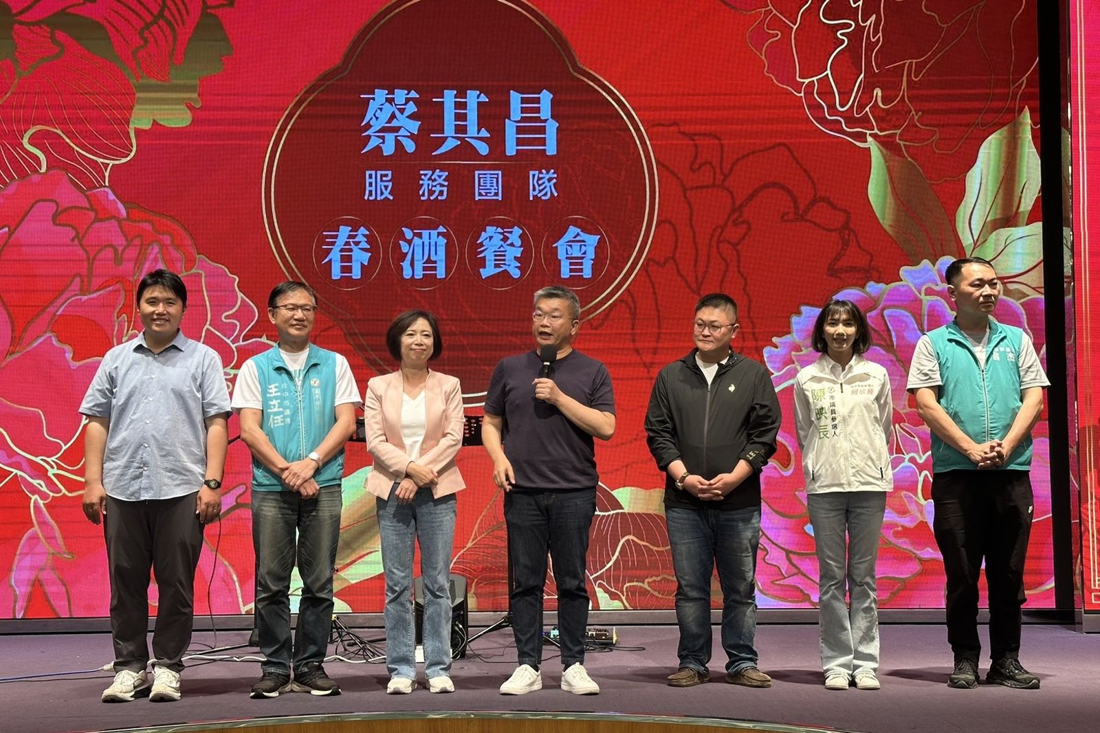 台中隊危機/破除不和傳言!蔡其昌借愛將助何欣純打空戰 動員「昌友會」力挺