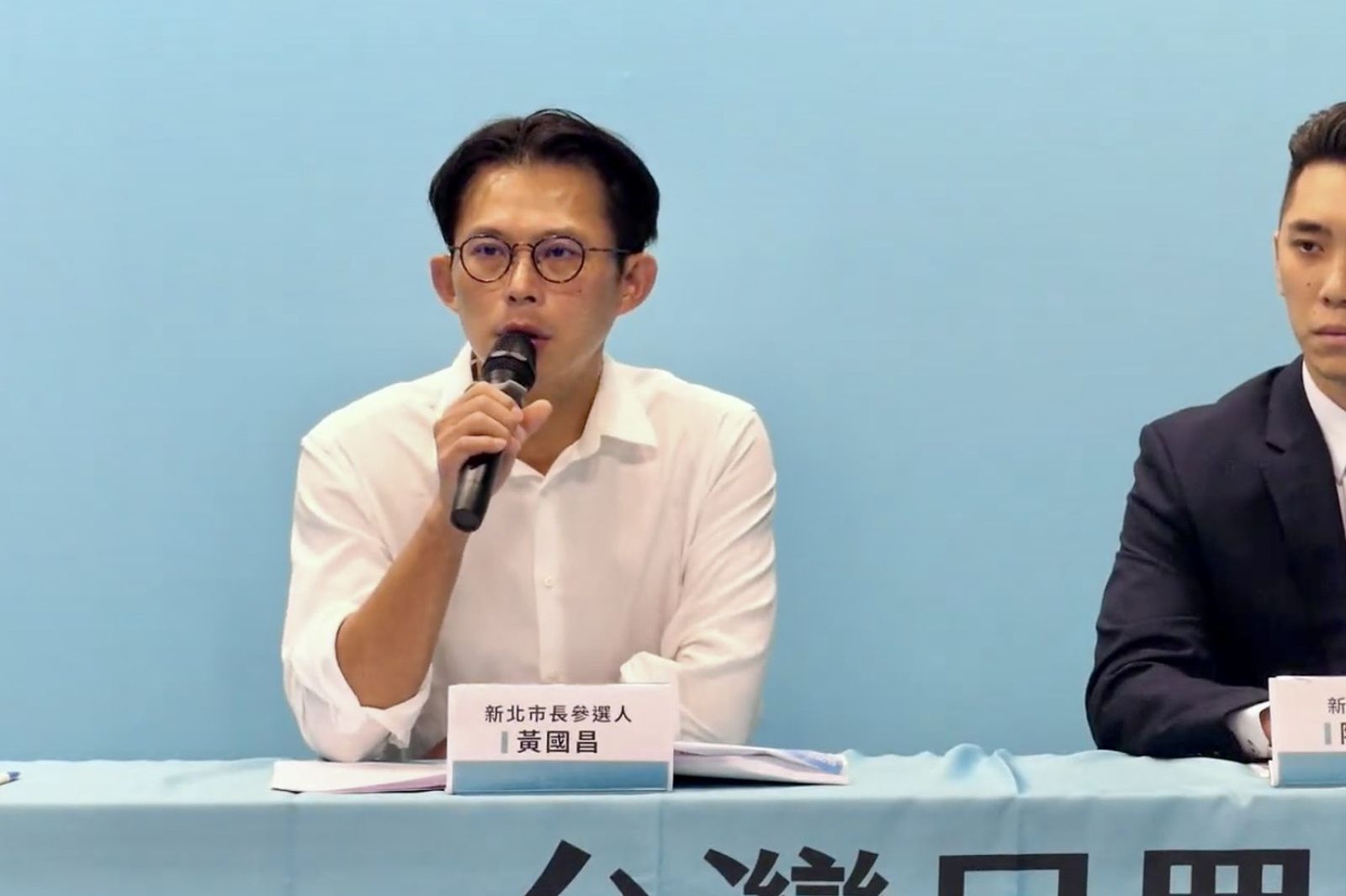 曾與謝長廷見面談軍購?黃國昌:是在請教「聯合政府」理念