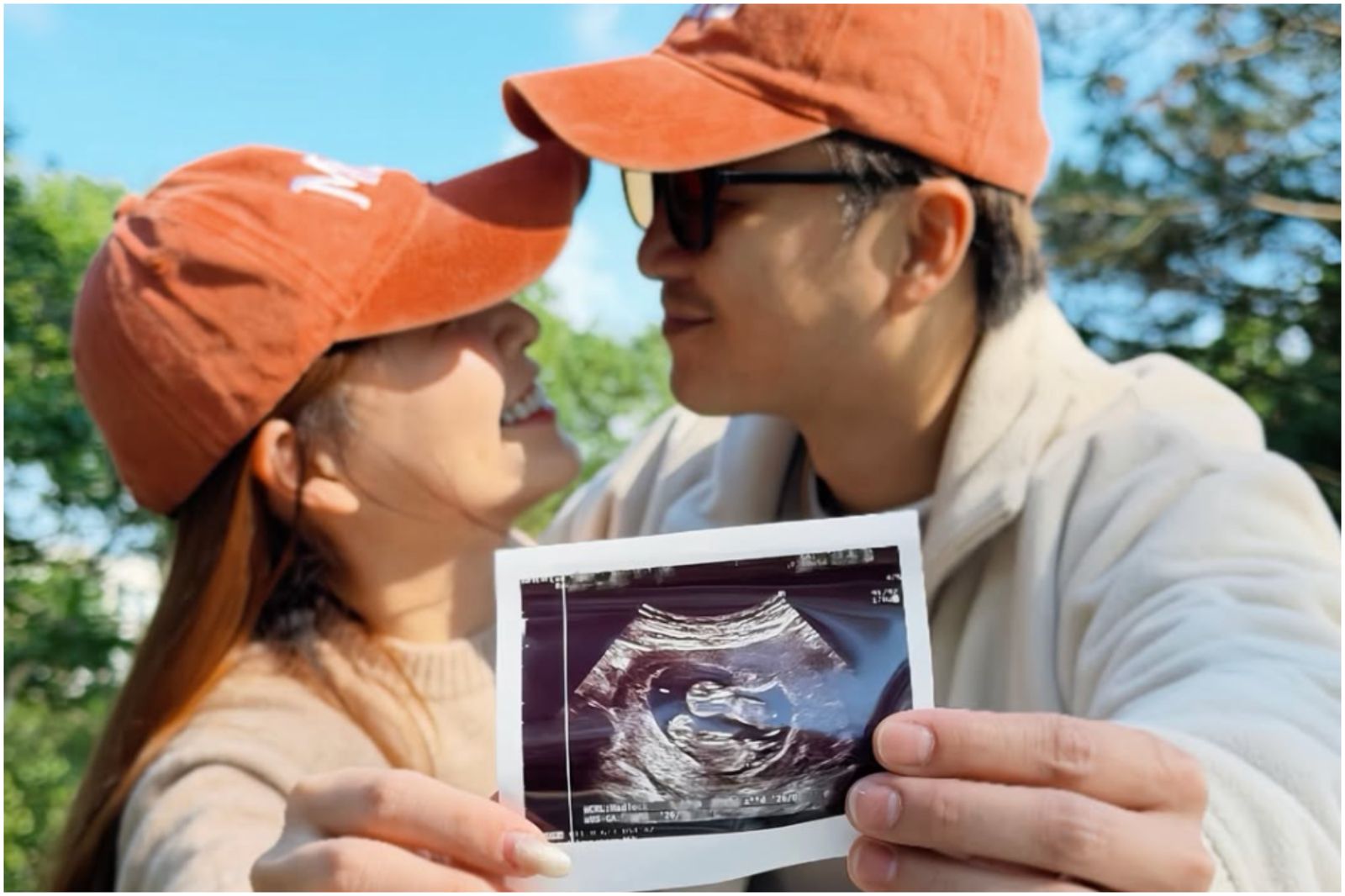 快訊／張書偉捲閃兵爭議「做人成功」　小13歲嫩妻謝京穎宣布懷雙胞胎！甜曬超音波照