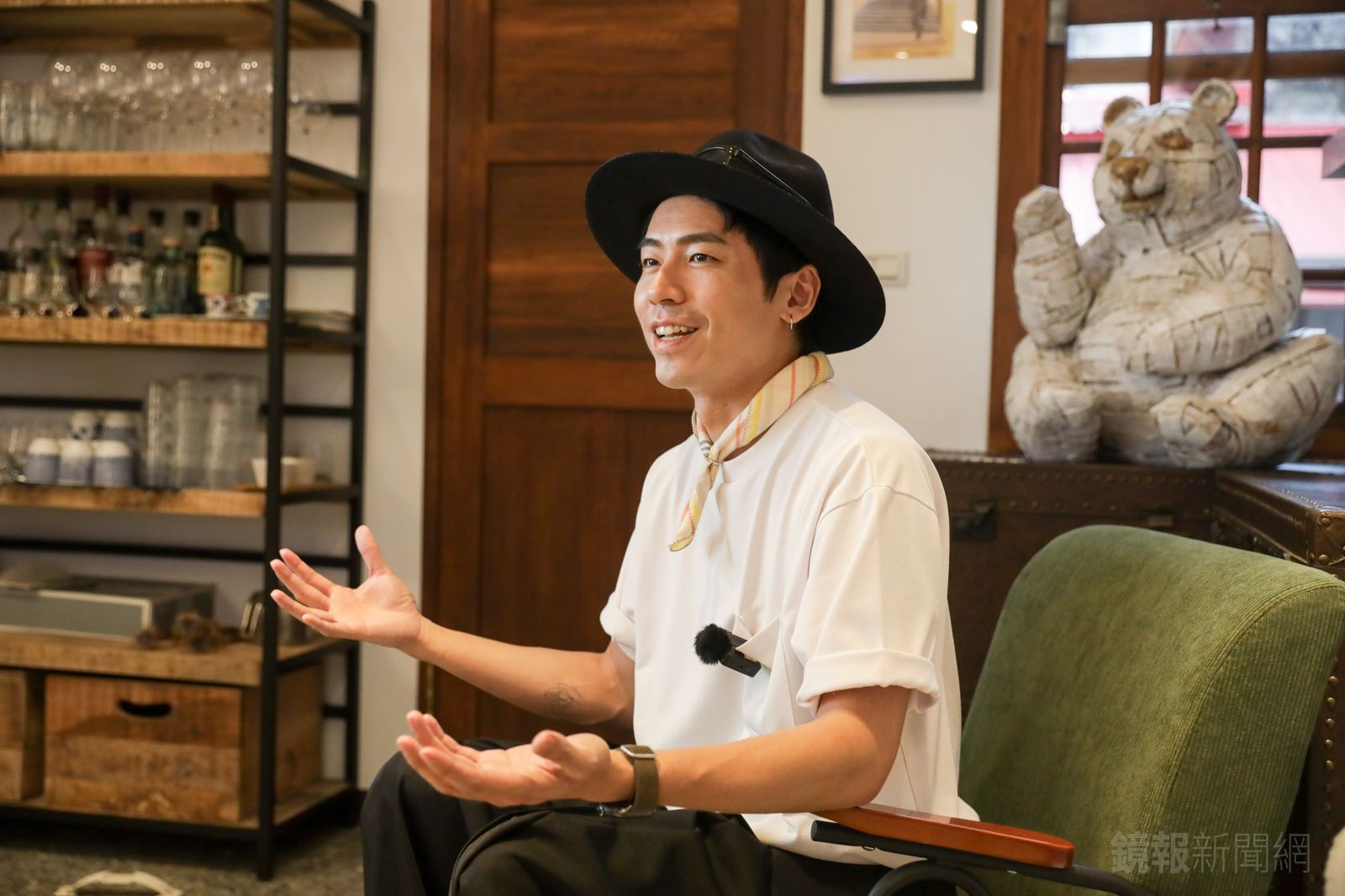 張瑞夫分享自己的感情觀。林煒凱攝