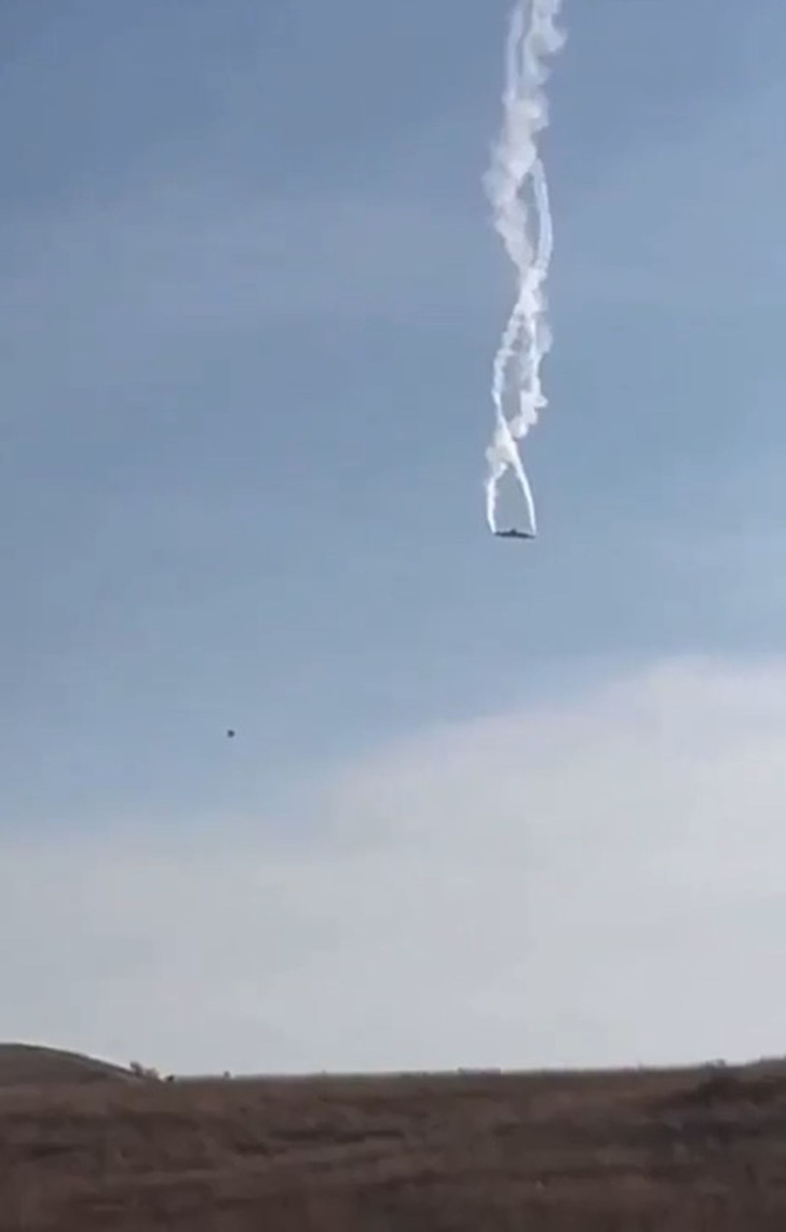 土耳其C-130軍用運輸機墜毀。圖／翻攝自X