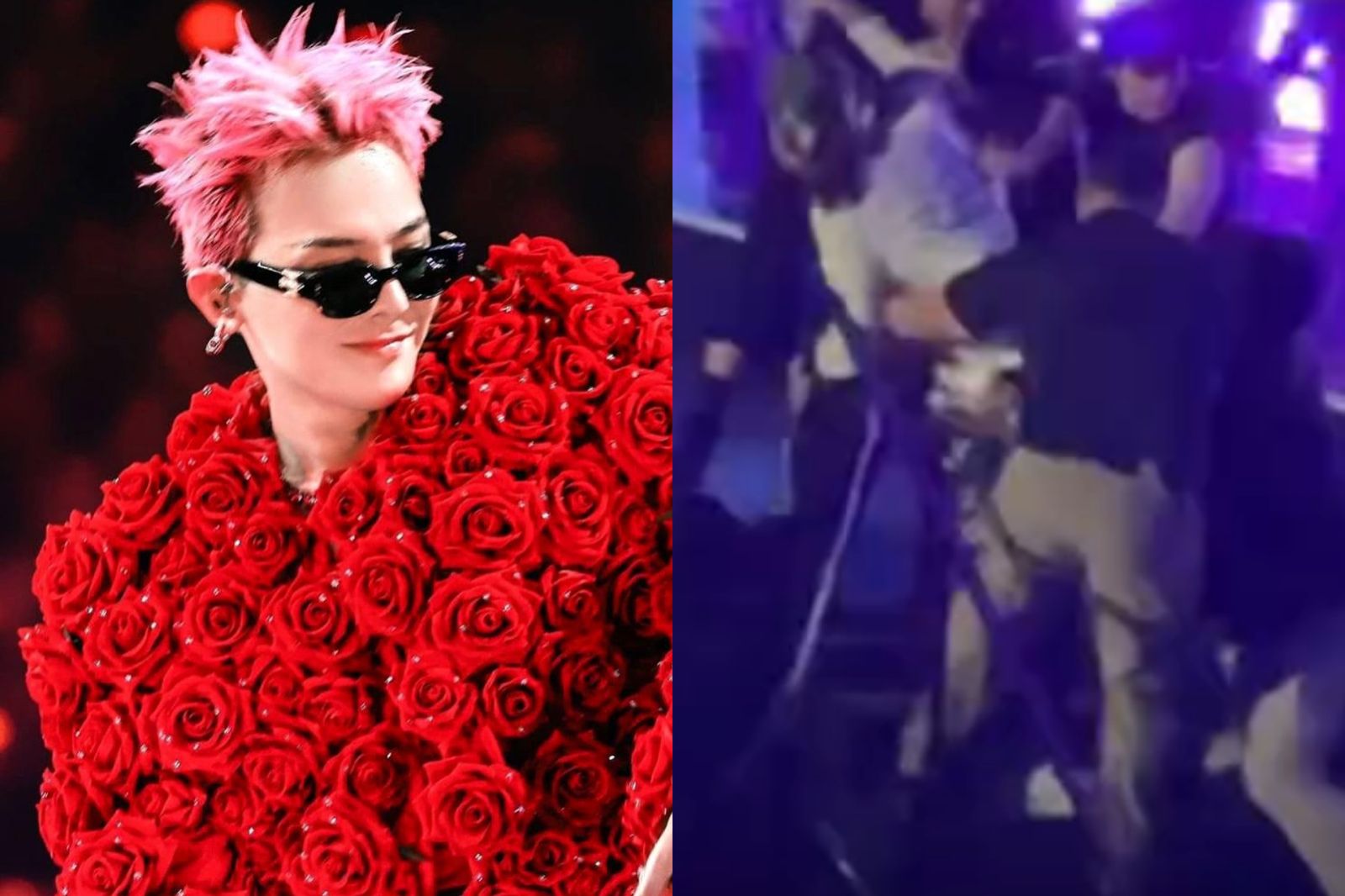 G-Dragon越南開唱粉絲衝上台!他淡定盯人+比手勢 粉絲讚:不愧是王者