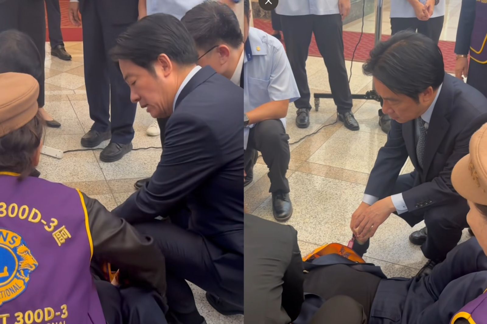 獅姐參觀總統府突暈倒!賴清德秒化身「賴醫師」獲讚:總統級急救