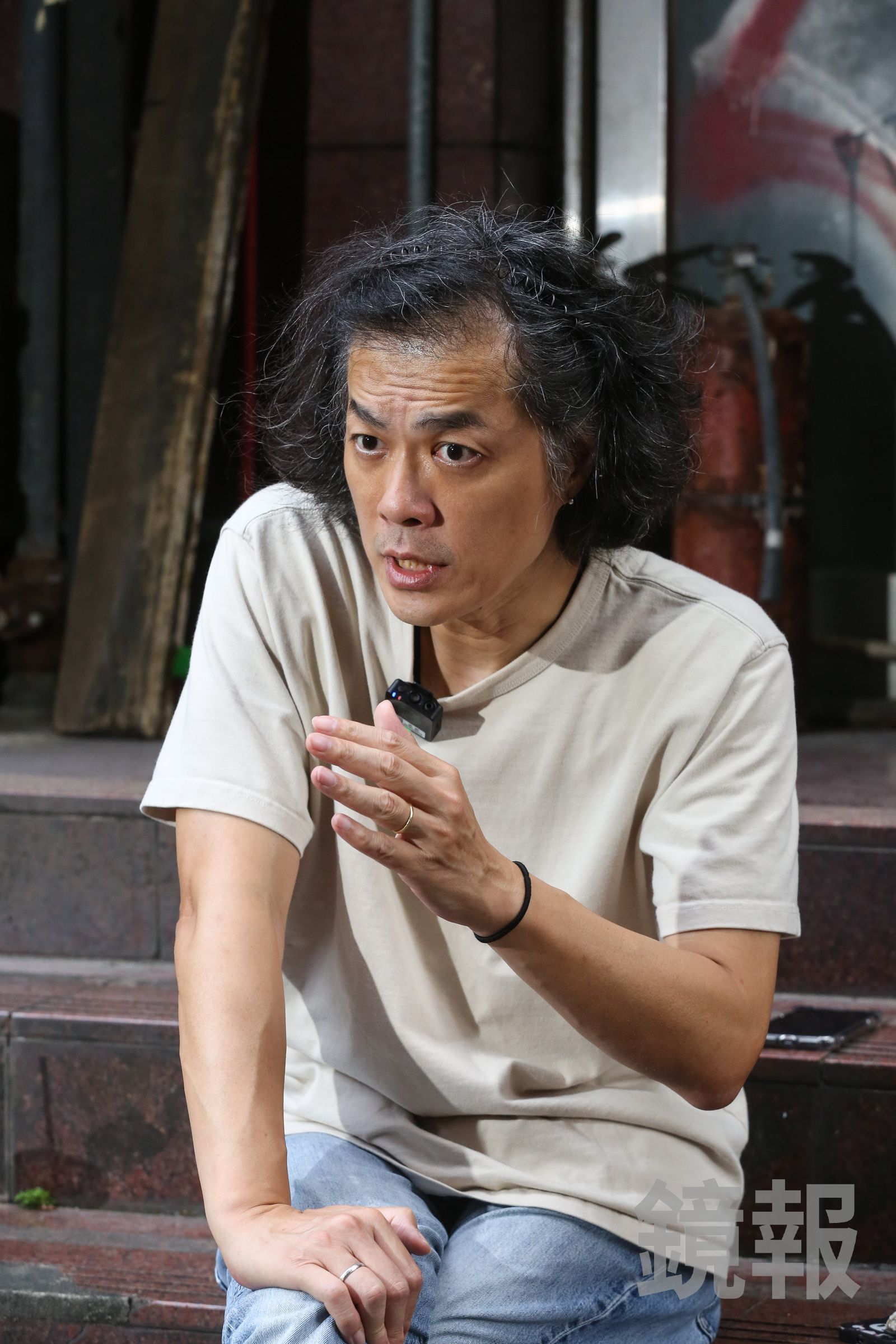 羅景壬導演認為不實指控會讓人們懷疑創作者的動機。董孟航攝