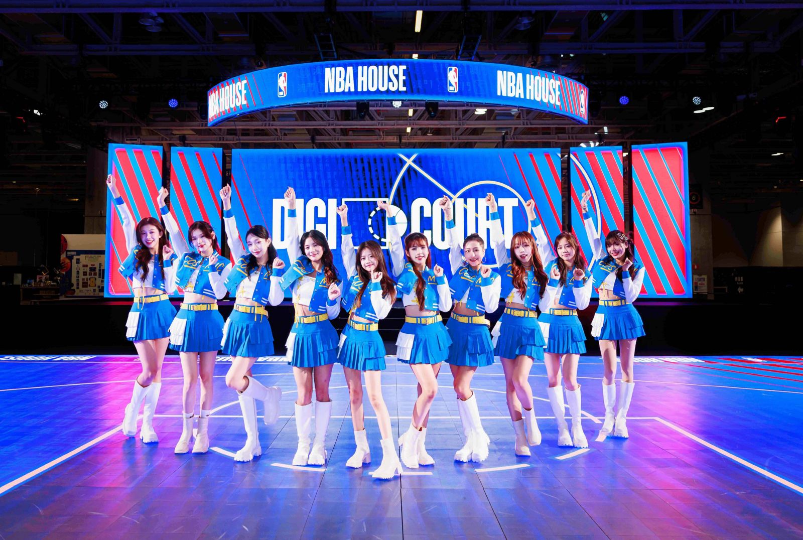 《宇宙啦啦隊》成員將在澳門NBA季前賽表演。緯來提供
