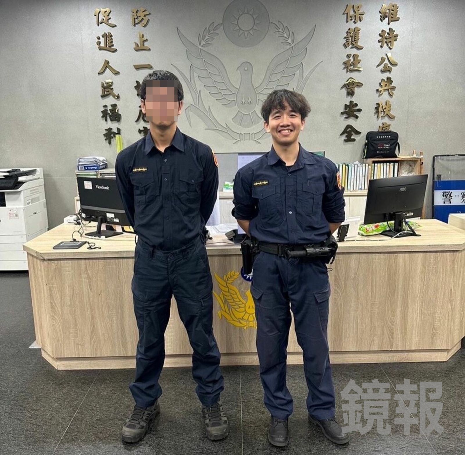 原本樂觀的葉姓員警案發後慘遭停職失業,情緒大受打擊。