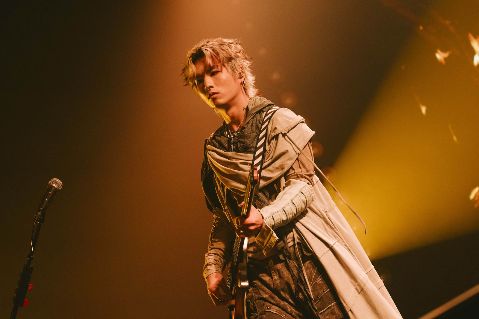 利惟庸日前擔任蔡依林大巨蛋演唱會吉他手。形上娛樂提供