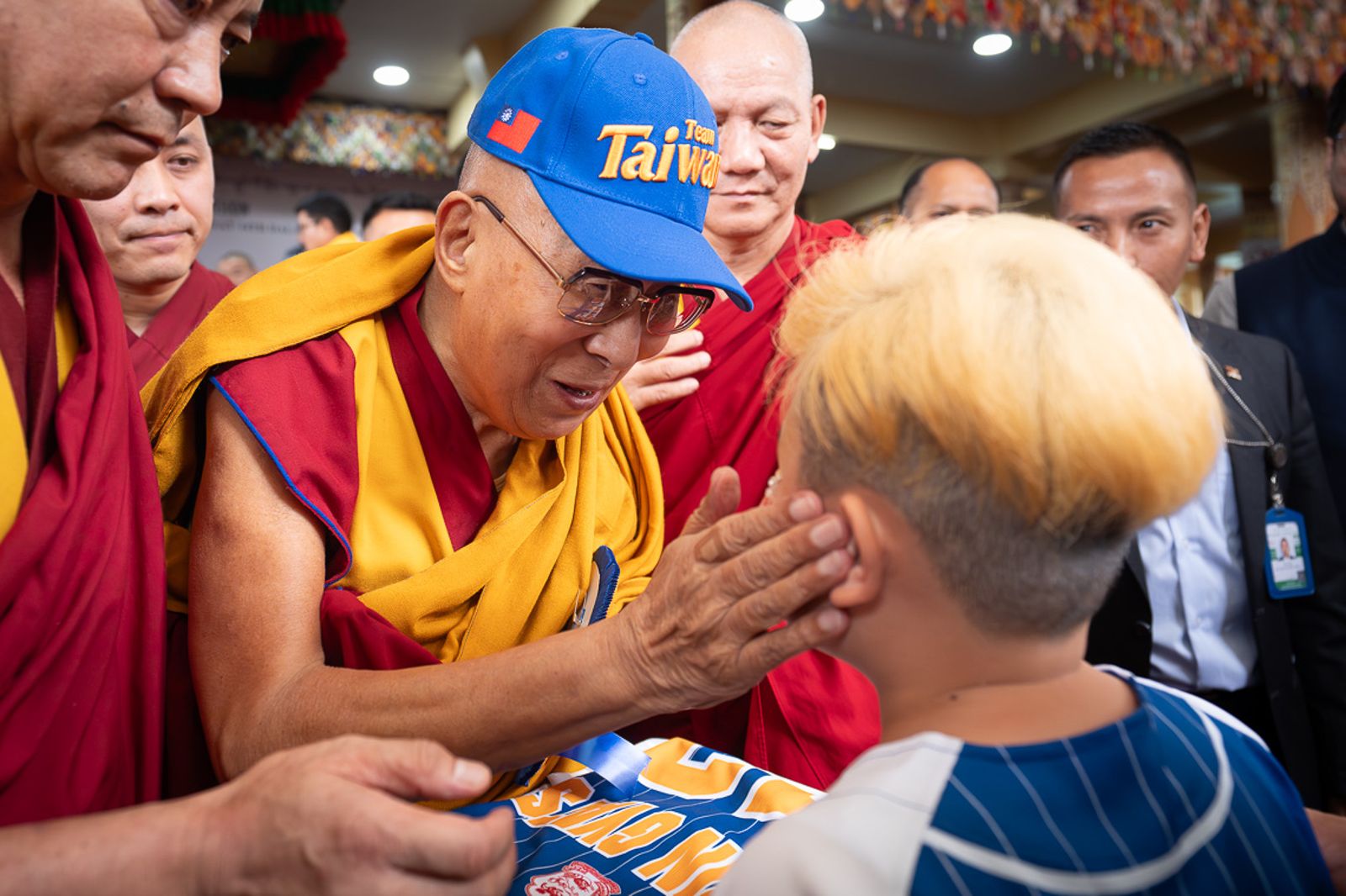 達賴喇嘛90歲慶生!戴「Team Taiwan」帽子 名楊國際