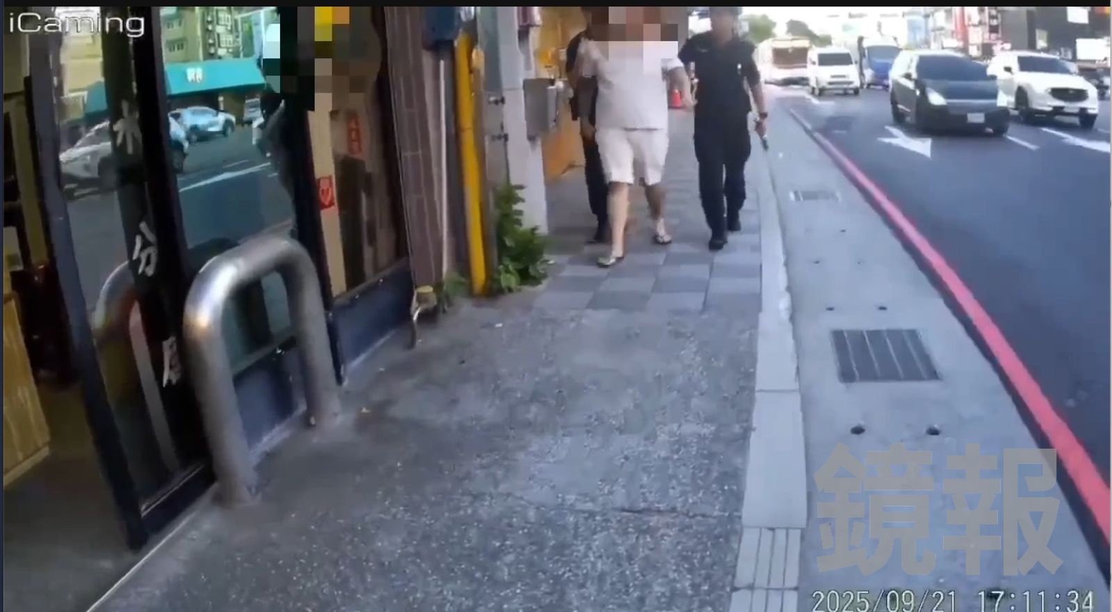 廖男經警方通知到案。翻攝畫面