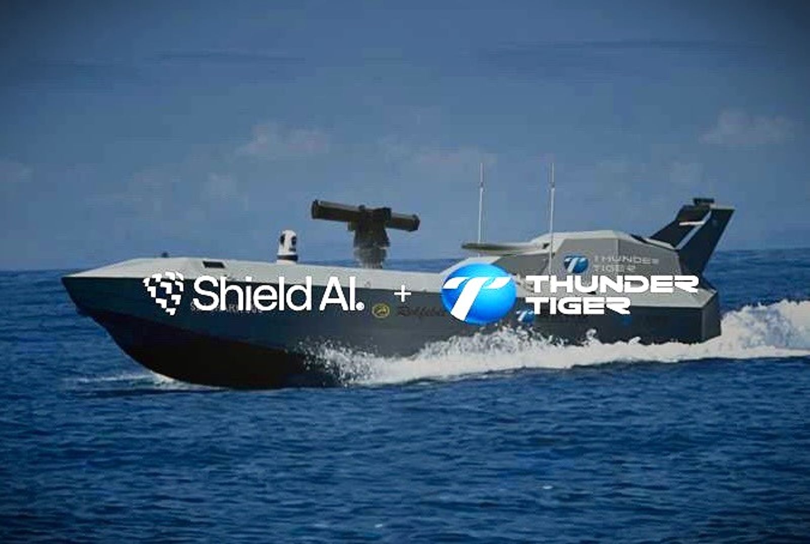 雷虎海鯊號長出AI大腦!攜手美國獨角獸Shield AI 台灣海防將多一群不怕累不怕黑無人戰隊