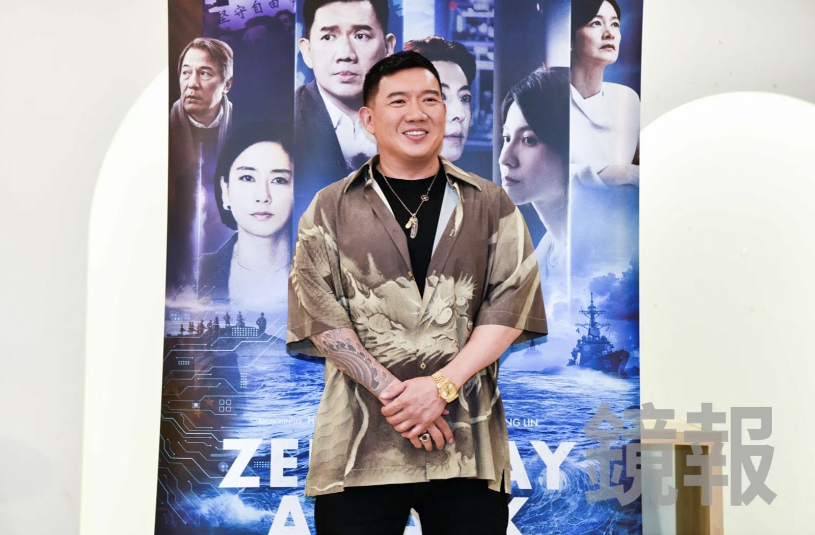 杜汶澤移居台灣多年,對於時事相當關心。攝影李智為