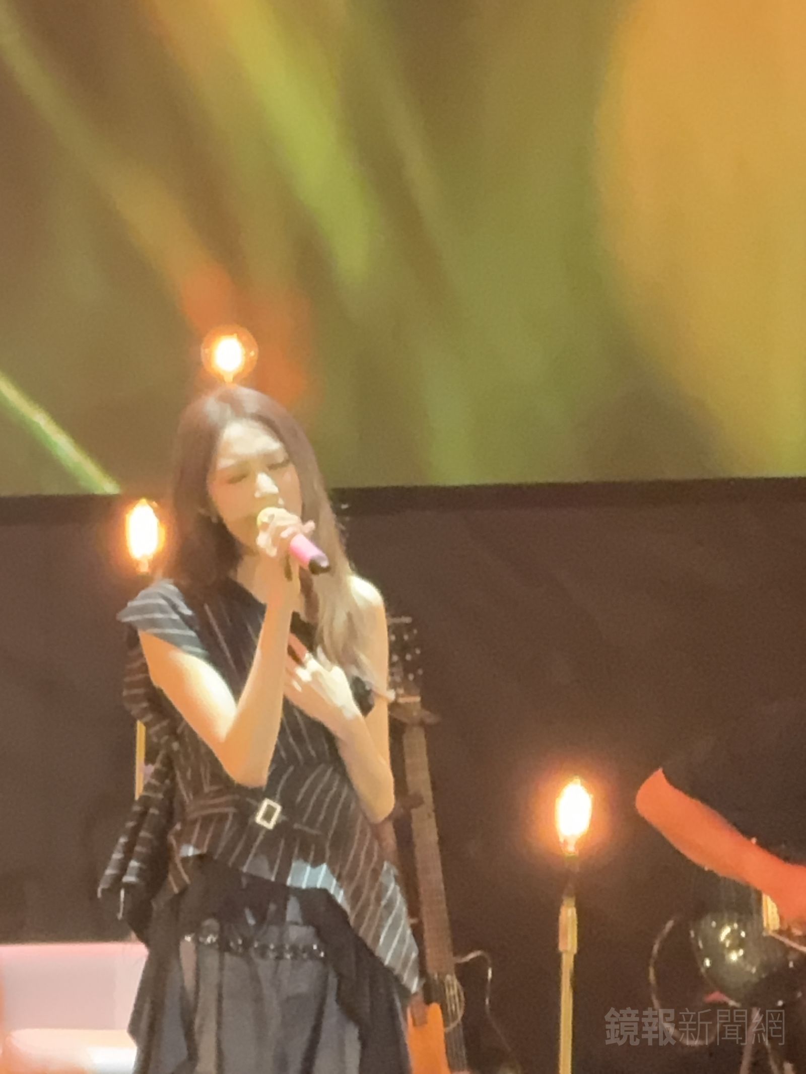 李聖經開場獻唱〈Beautiful〉。潘佳琪攝