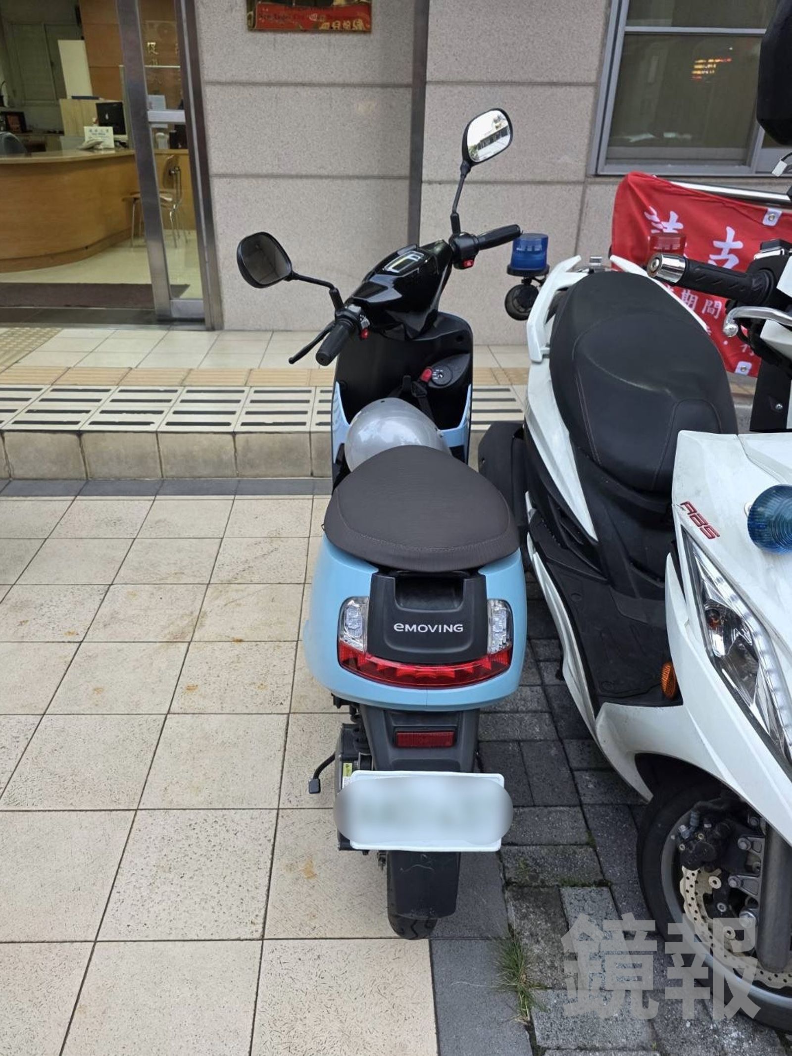 呂男為新北市微型電動2輪車毒駕首例案件。翻攝畫面