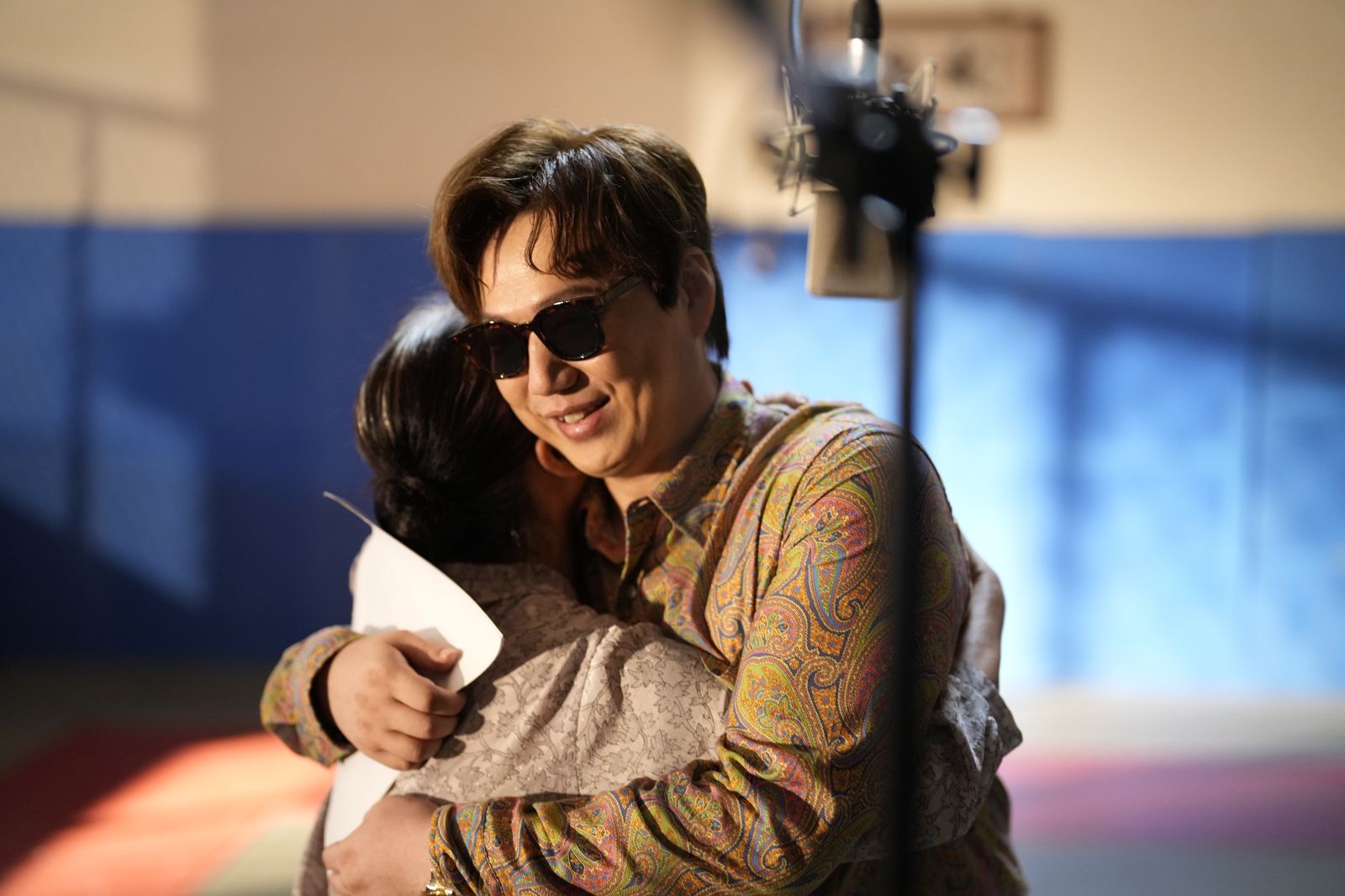 金曲台語歌王蕭煌奇《接招吧!製作人》飾演同名歌手,演繹動人祖孫情。圖/壹壹影業