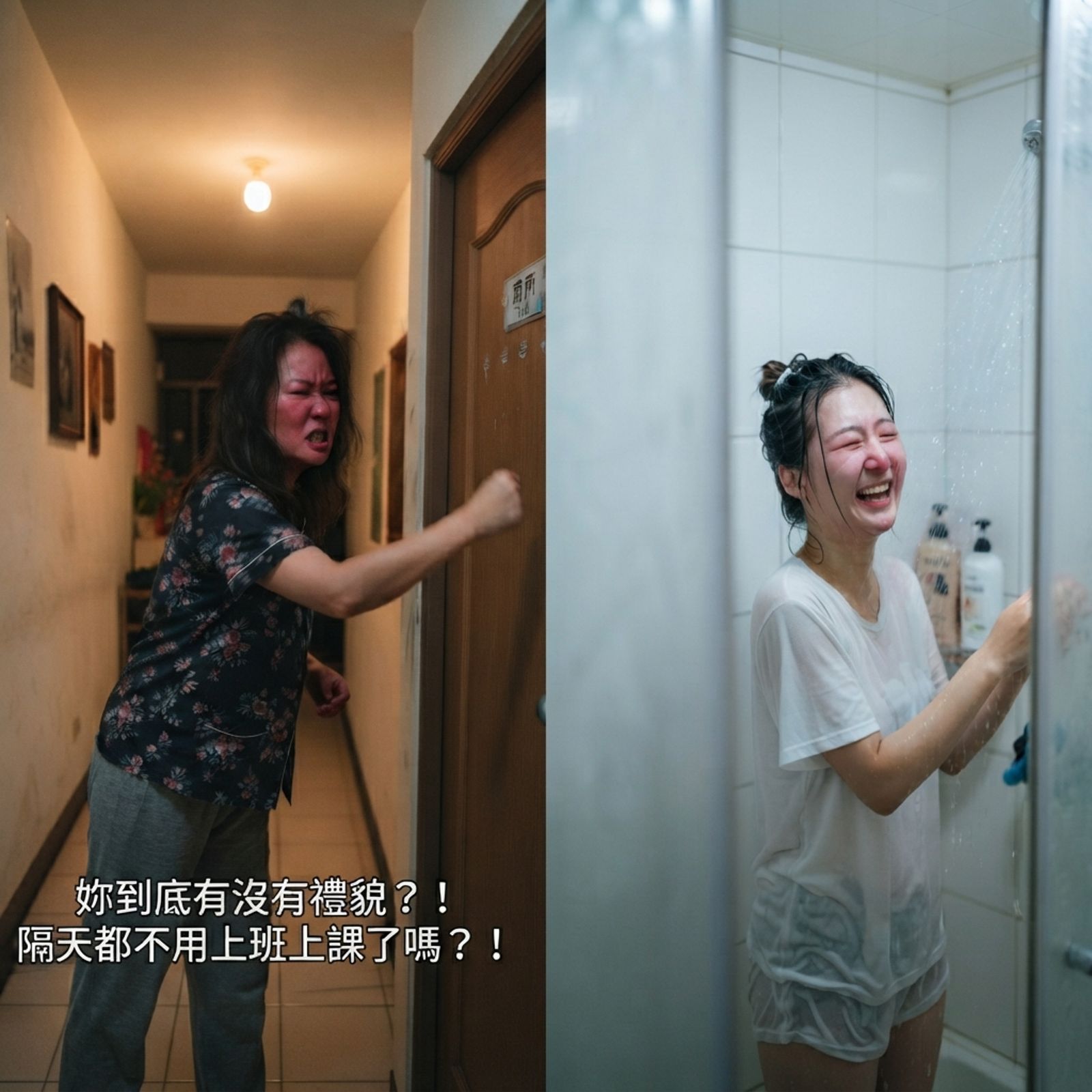 嫌妹女友佔廁所太久暴怒!大姊推下樓梯痛毆腦震盪 辯詞遭法官狠狠打臉