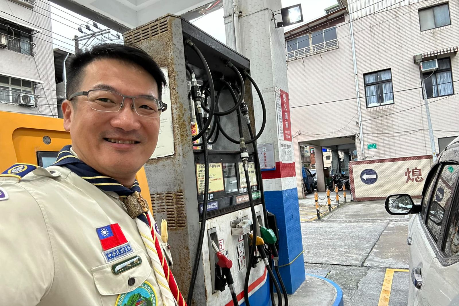 基隆市政府民政處長張淵翔。圖／翻攝張淵翔臉書