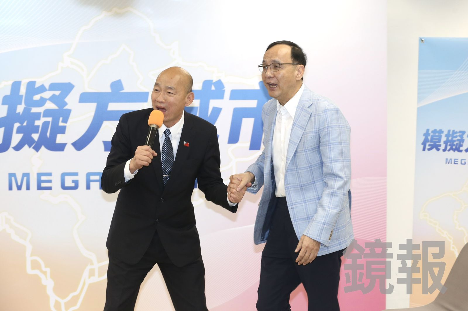 與朱立倫同台勉勵青年　韓國瑜：從政容易面臨誘惑「不能忘記人民感受」