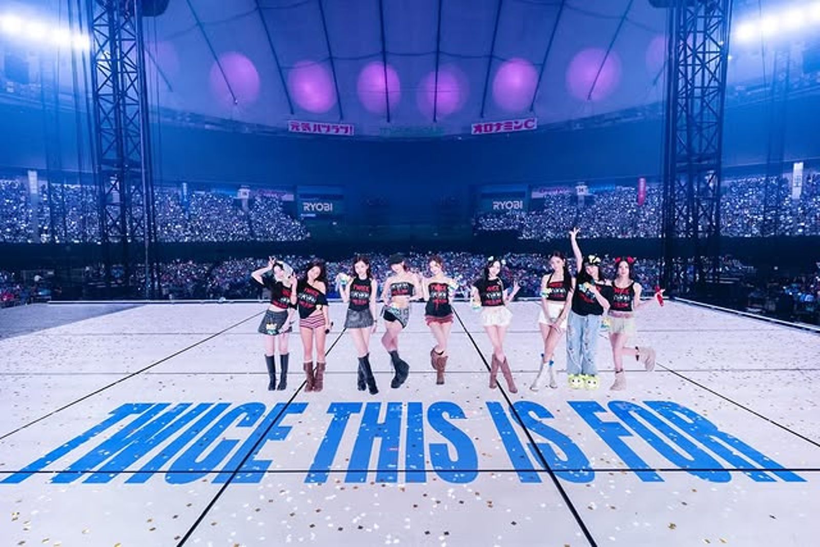 TWICE的全新巡演將在高雄、台北分別舉辦，台北場次將在明年3月21日在大巨蛋舉行。翻攝IG@jypetwice_japan