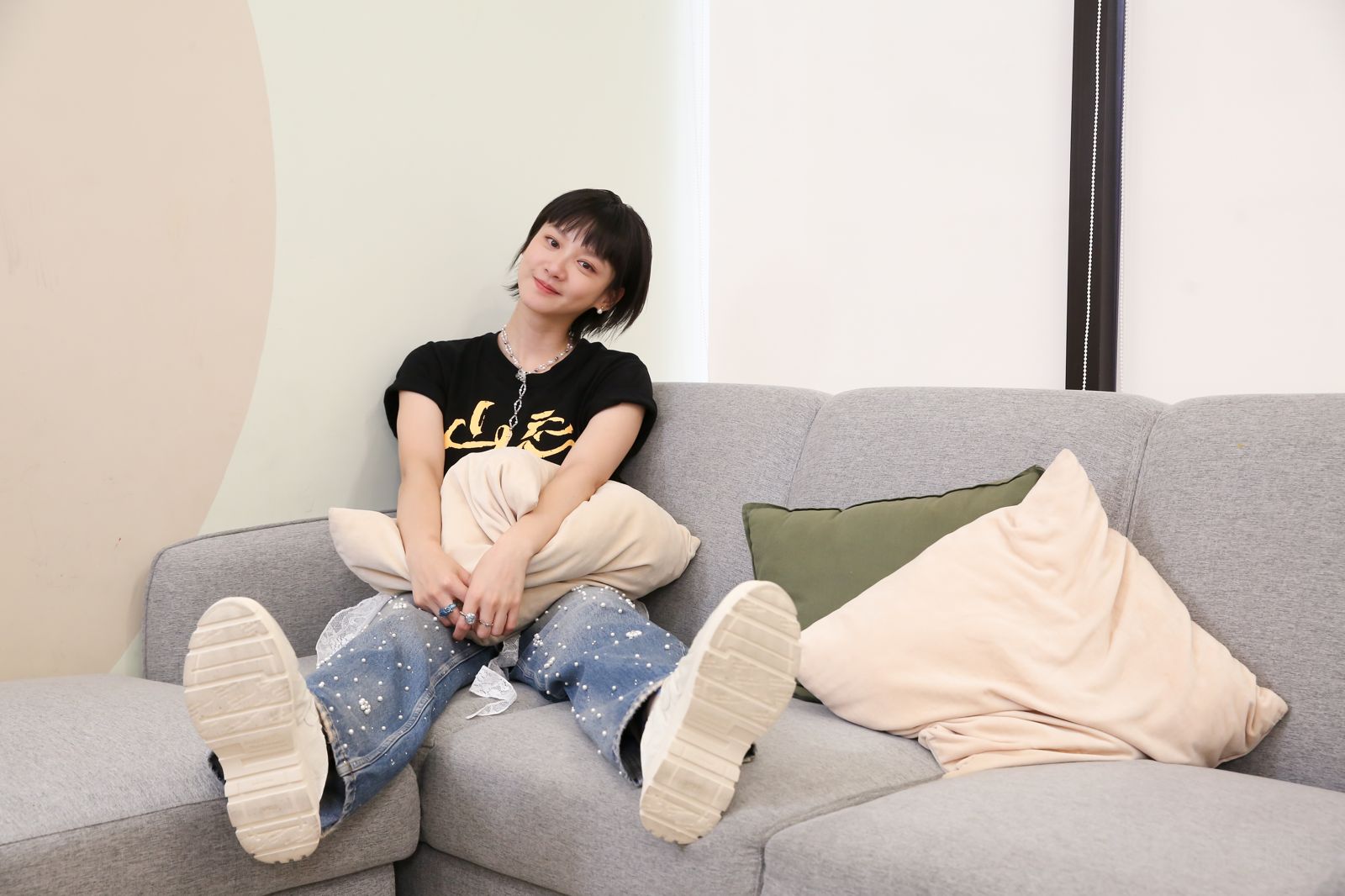 袁澧林坦言以前對自己高標準要求，常處於不安狀態，現在已經能放過自己。董孟航攝