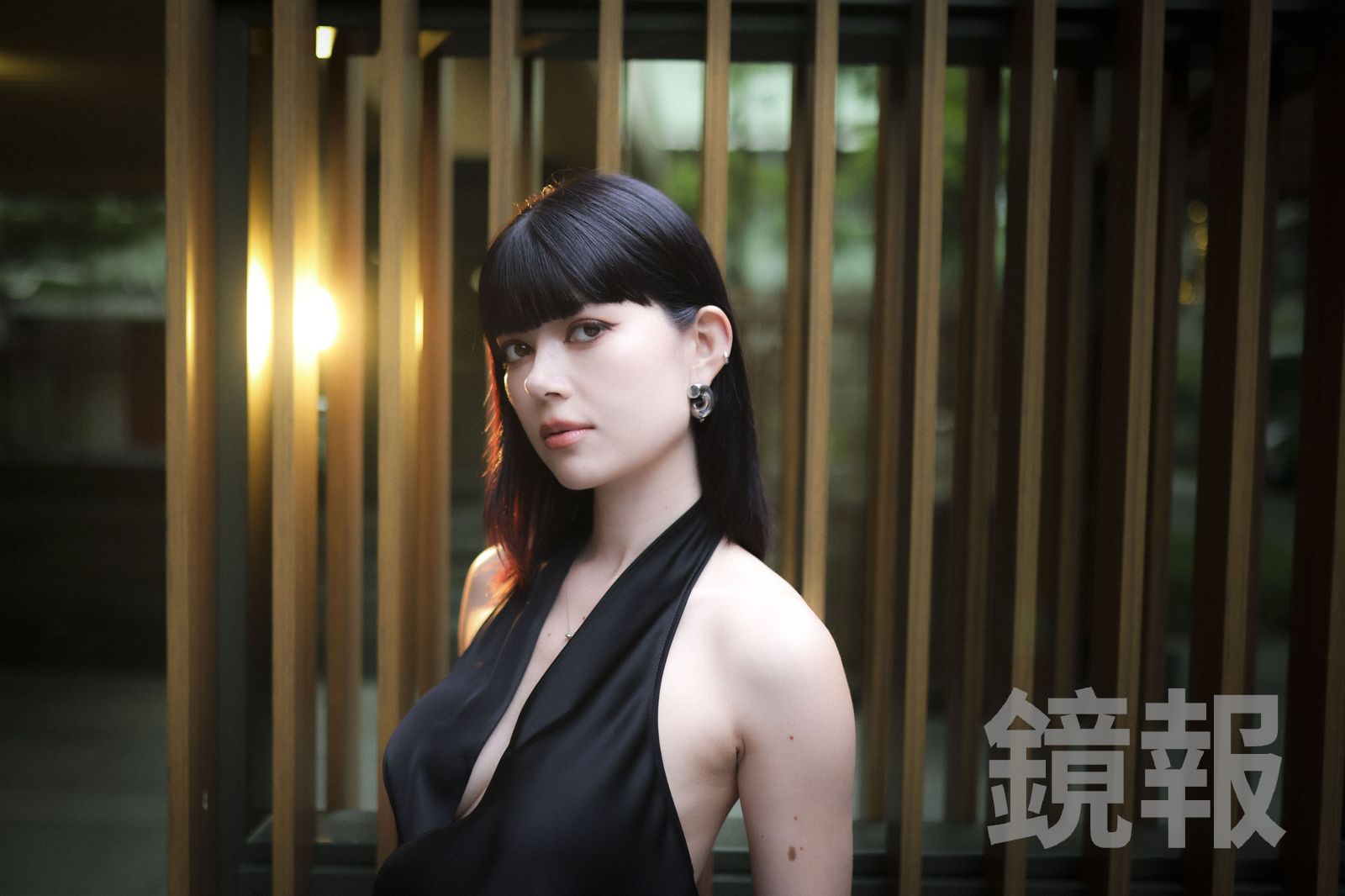 Kimberlly國一開始接觸化妝，想讓自己變得更好。劉耀勻攝