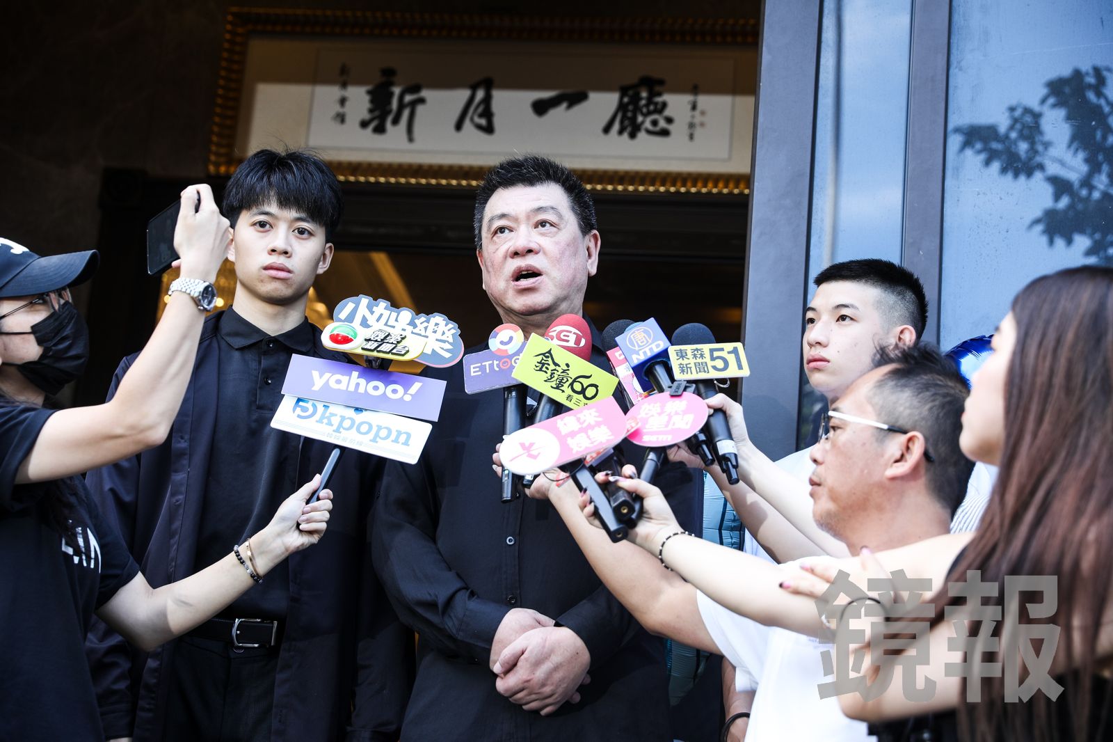 孫德榮吐露辦法會的初衷。鄒保祥攝