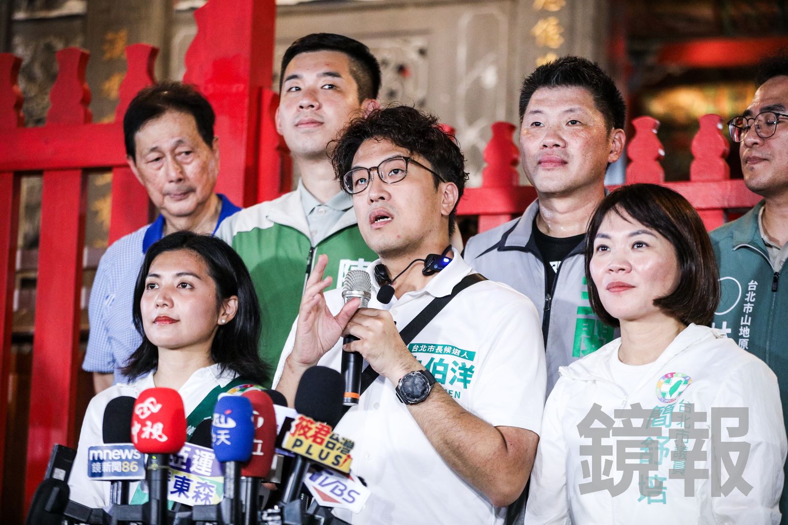 饒河夜市貼「洋流」標語遭警告!市場處回應了 沈伯洋揪函文2錯誤