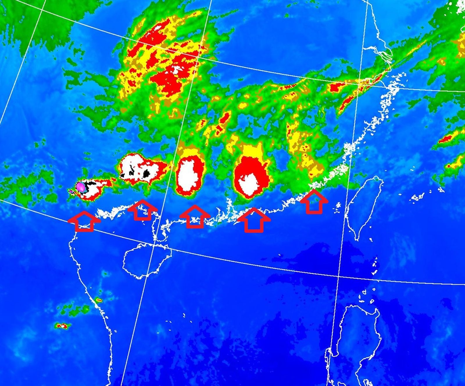 鋒面接力「連4波雨彈」下到發霉　最強時段曝...恐有致災性豪雨