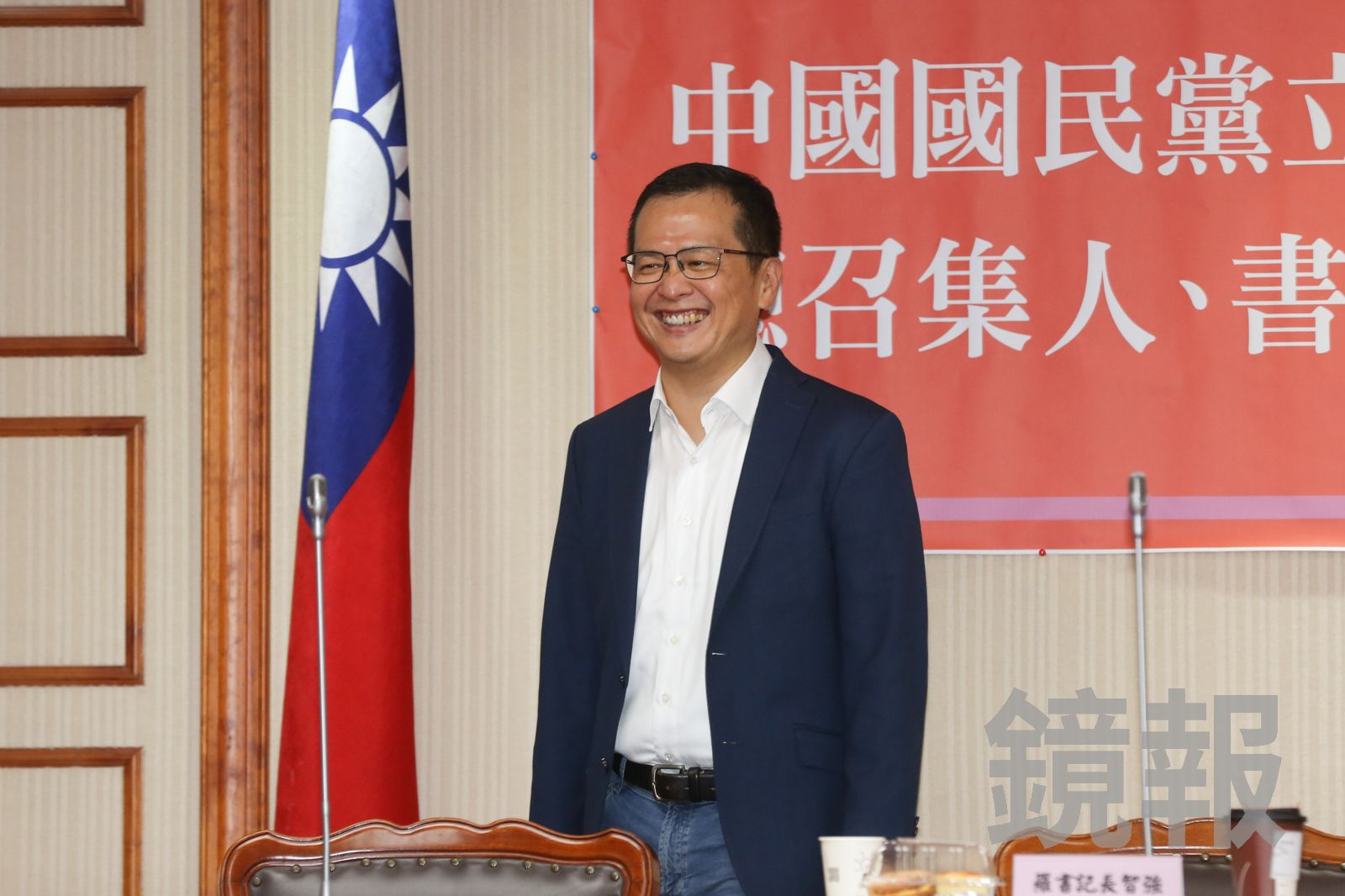 國民黨立委羅智強是表態參選國民黨主席的人士之一。（資料照片／董孟航攝）