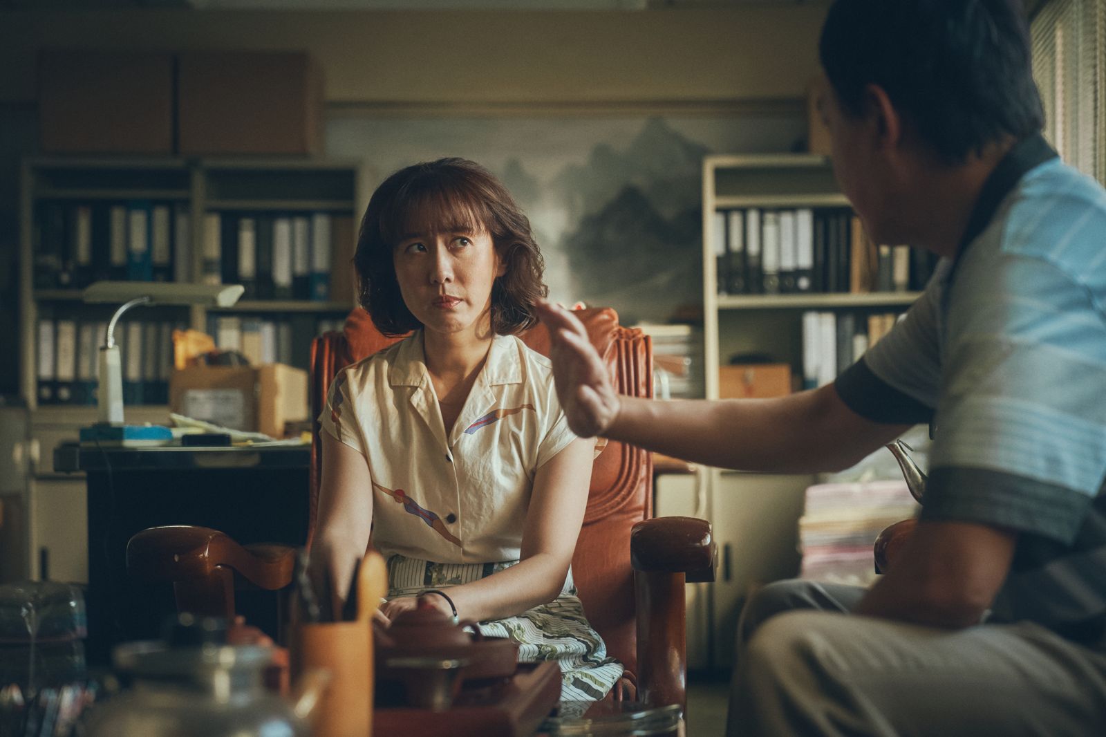 張詩盈坦言有時不懂丈夫的花錢哲學，會選擇掐大腿維繫和諧。華視、公視台語台提供