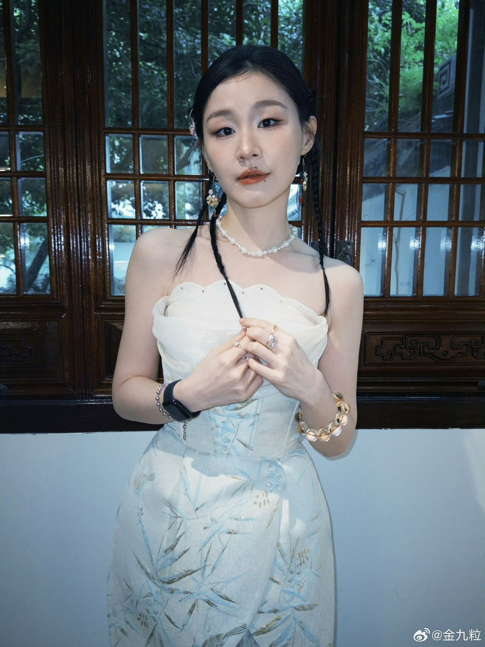 金靖瘦身成功。翻攝微博